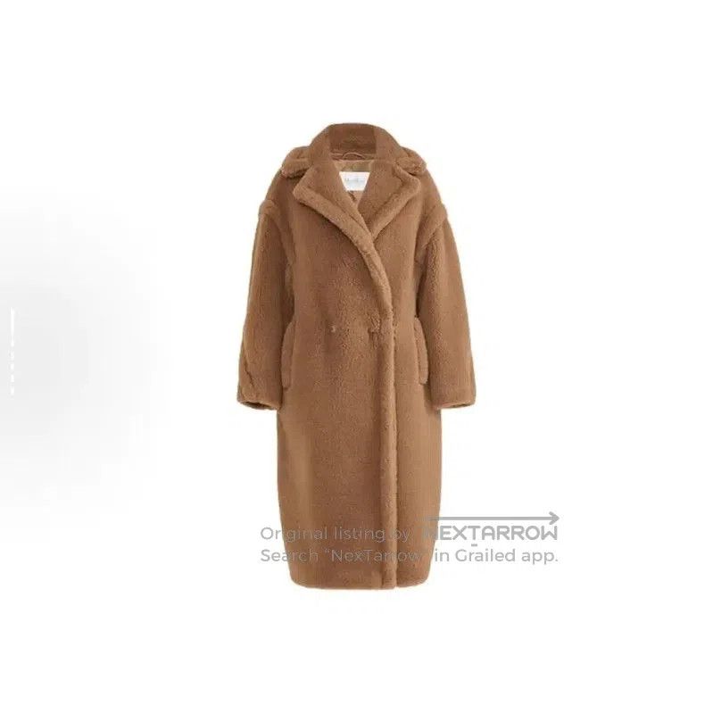 MaxMara Brown Women's Coat in XS Size .