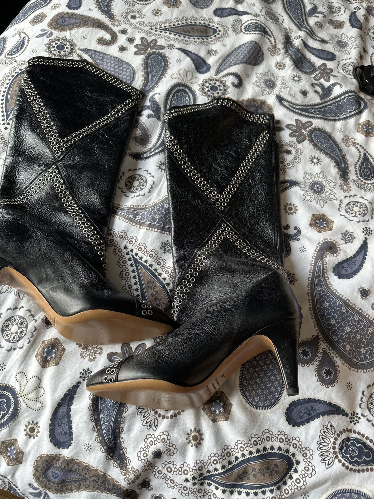 Isabel Marant Isabel Marant Hi Heels Boots Size US 7 / IT 37 - 2 Thumbnail