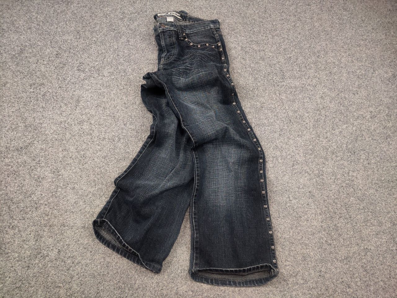 Le Grande Bleu (L.G.B.) Vintage Japan Le Grand Bleu eyelets Denim jeans hysteric Y2K Size US 32 / EU 48 - 2 Thumbnail