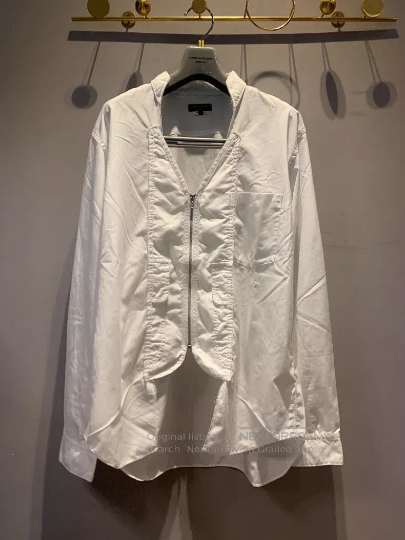 Comme des Garcons Comme des Garcons Zipper Deconstructed Shirt Size US M / EU 48-50 / 2 - 1 Thumbnail
