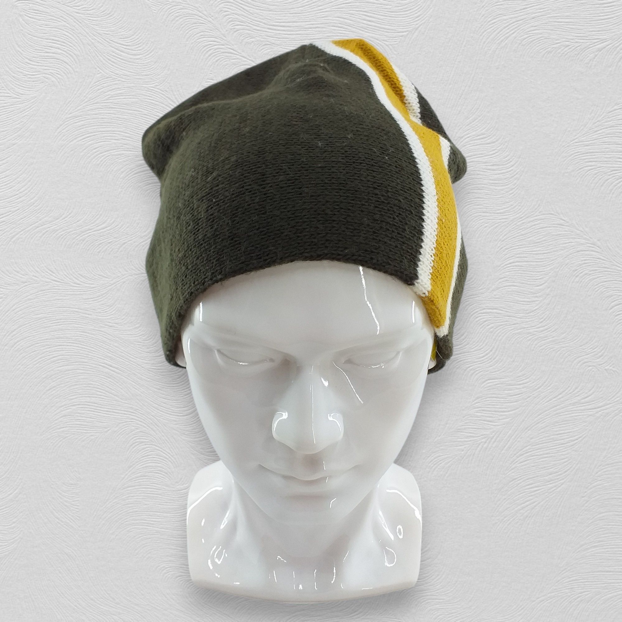 Japanese Brand Gouge Stripes Snow Cap Hat Beanie -BN108 Size ONE SIZE - 1 Thumbnail