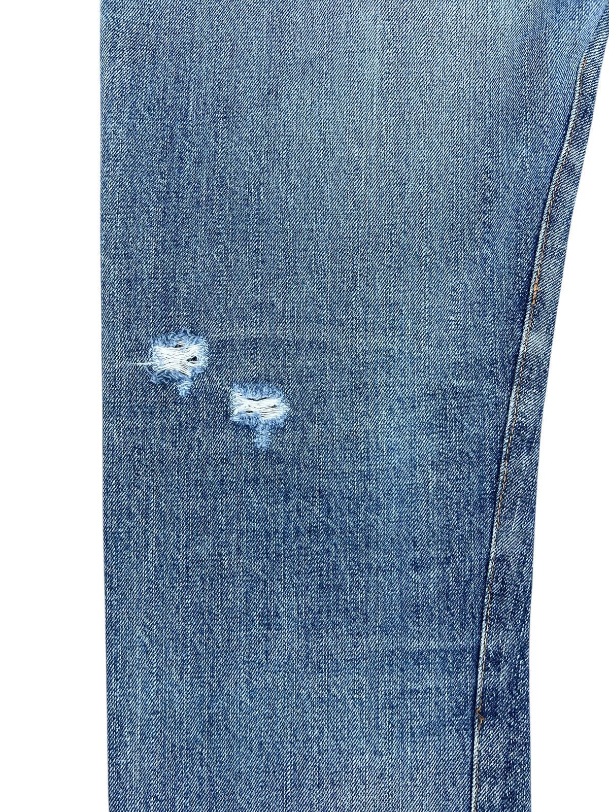 Sugar Cane Trashed Vintage Sugar Cane Distress Denim Selvedge Jeans Size US 33 - 17 Thumbnail