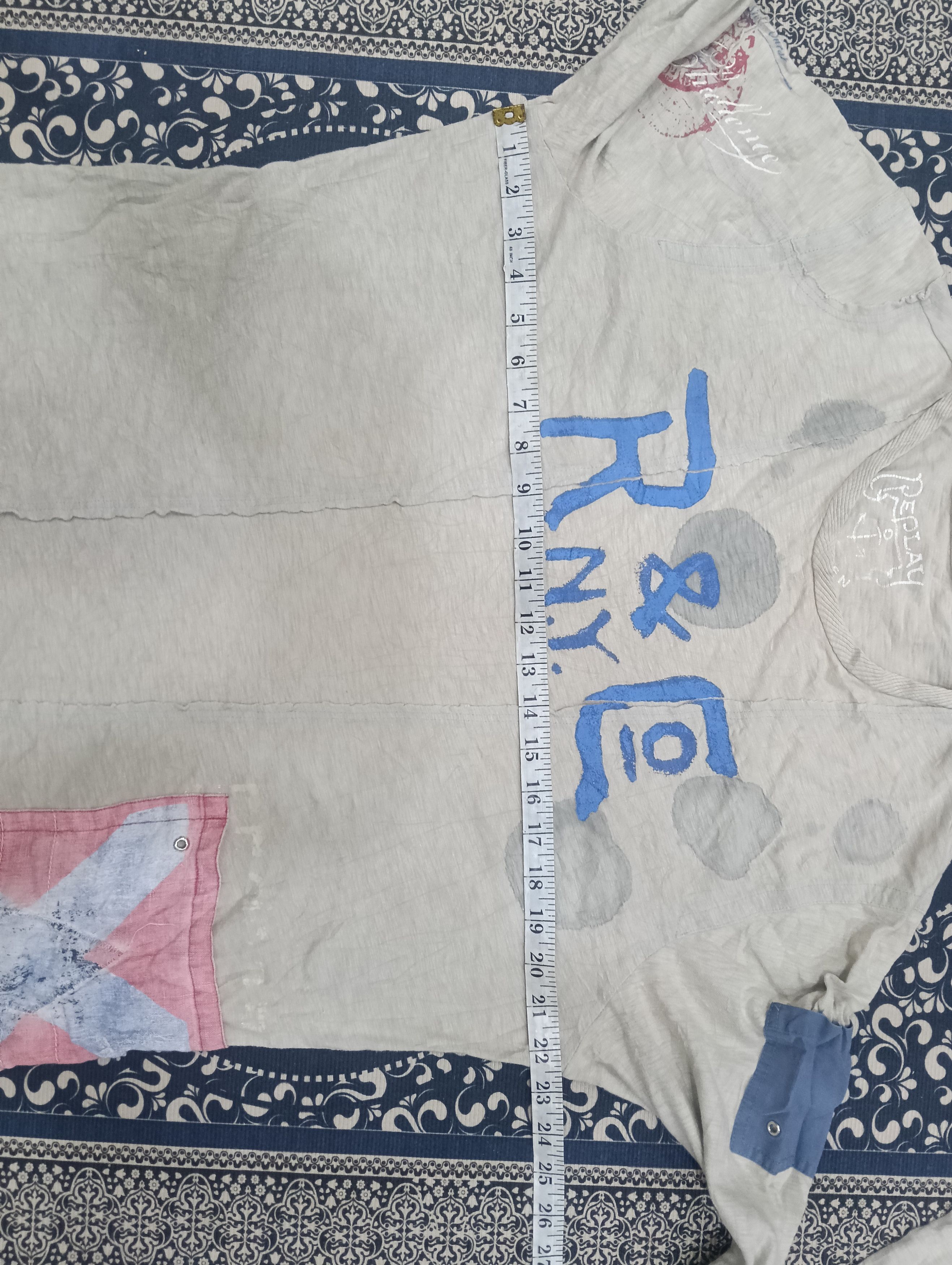 Replay Replay Great Design Shirt Size US L / EU 52-54 / 3 - 15 Thumbnail