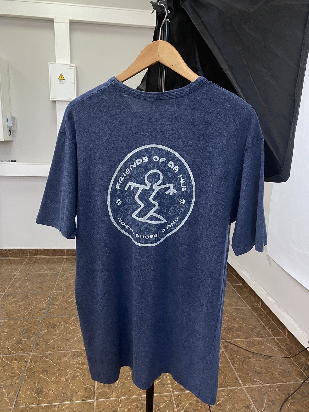Japanese Brand × Vintage 🏄 Vintage 90 Da Hui Surf Bandana Paisley t-shirt Size US XL / EU 56 / 4 - 1 Thumbnail