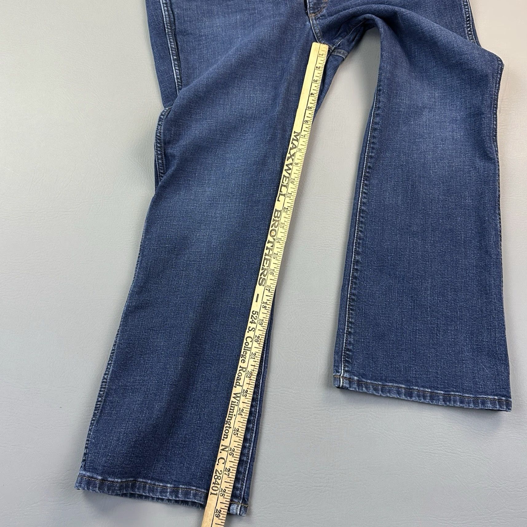Wrangler Wrangler Jeans Women’s 40x29 Dark Wash High Rise Slim Bootcut Cowgirl Stretch Size 27" / US 4 / IT 40 - 2 Thumbnail