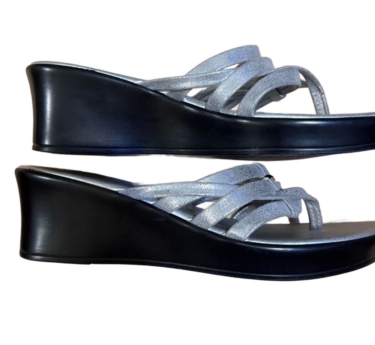 Other Grey sandals/ heels Size US 8 / IT 38 - 2 Thumbnail