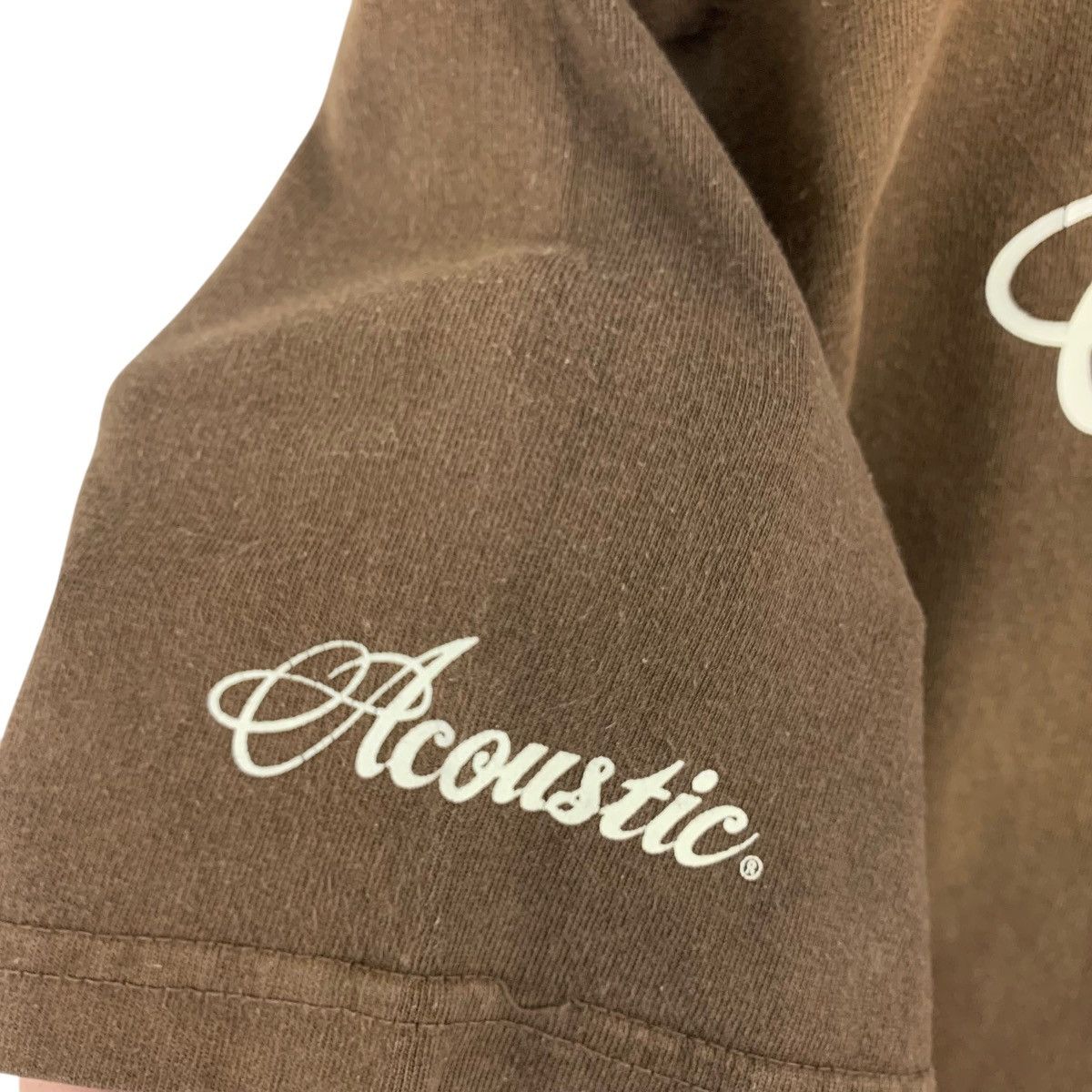 Japanese Brand ACOUSTIC japapenese brand decide policy spellout tee Size US L / EU 52-54 / 3 - 11 Thumbnail