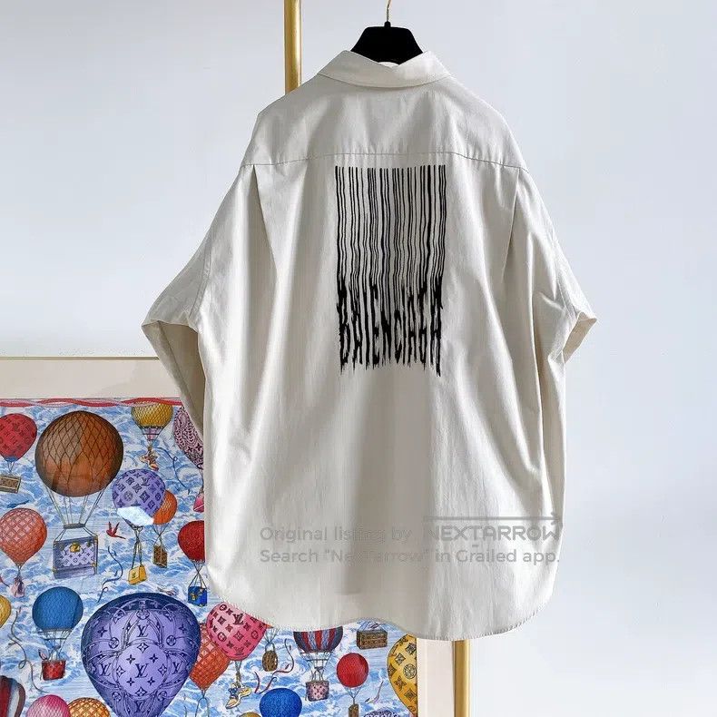 Balenciaga Balenciaga size 37 Light Colored Shirt Size US S / EU 44-46 / 1 - 2 Thumbnail