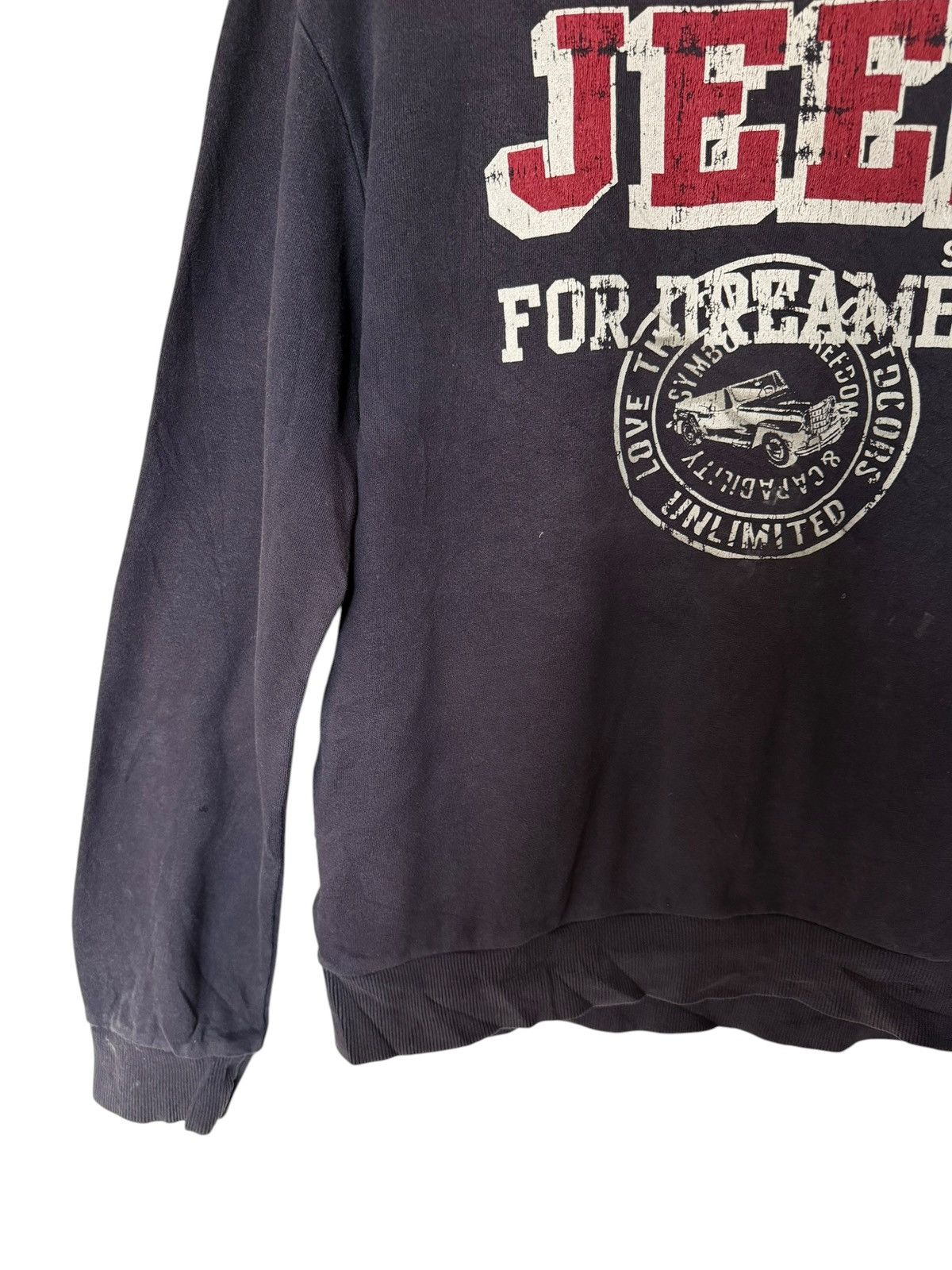 Jeep Vintage Jeep Crewneck Big Logo Sweatshirt Size US XL / EU 56 / 4 - 2 Thumbnail