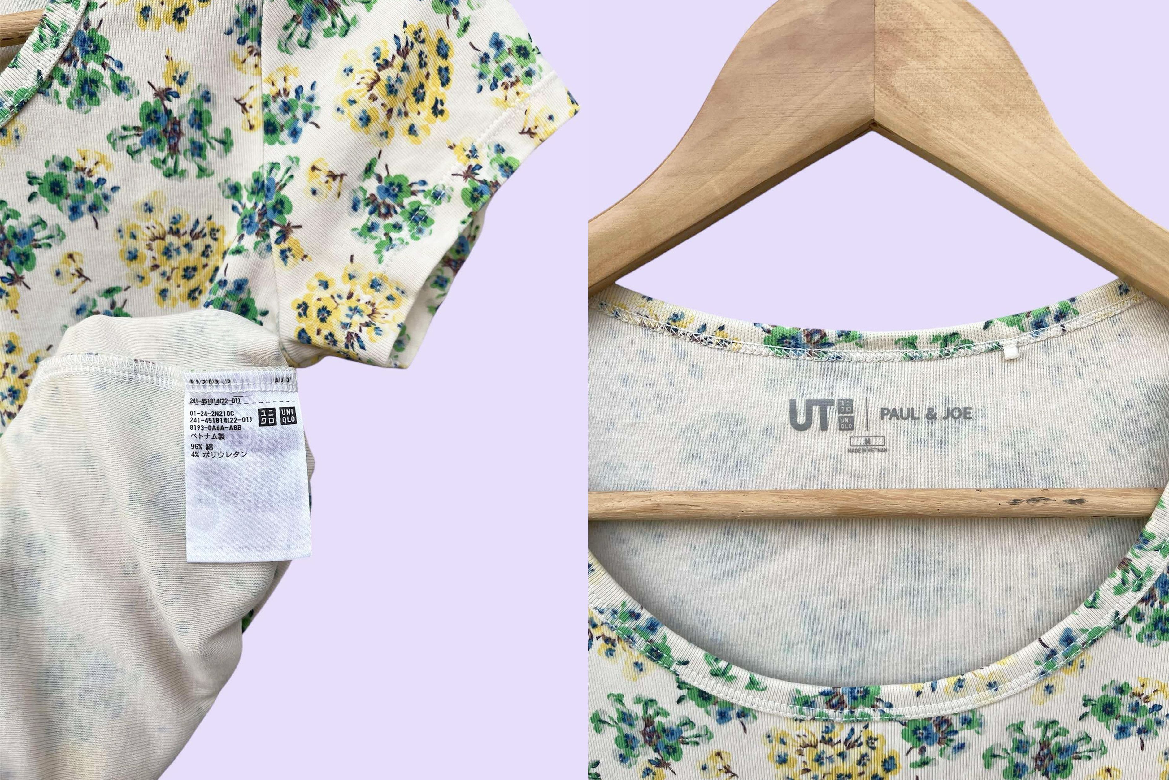 Uniqlo Uniqlo x Paul & Joe short sleeve crop top, florals print Size S / US 4 / IT 40 - 8 Thumbnail