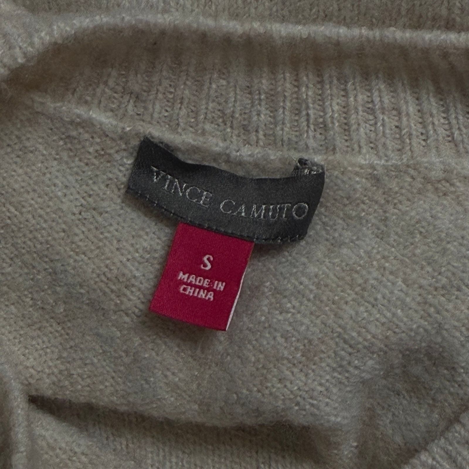 Vince Camuto Vince Camuto Oversized Beige Sweater | Sz S Size S / US 4 / IT 40 - 6 Thumbnail