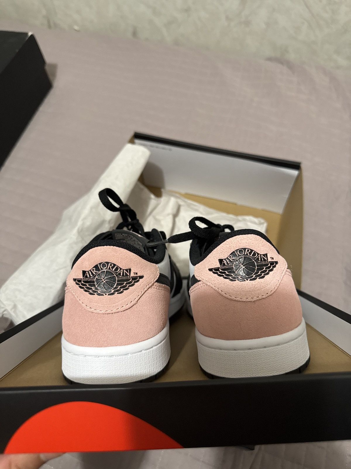 Nike Black/bleached coral white Size US 10.5 / EU 43-44 - 5 Thumbnail
