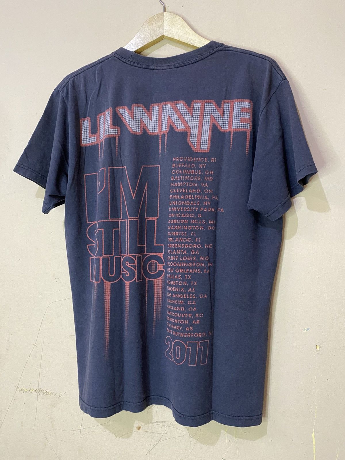 Rap Tees ‼️Crazy Faded‼️Lil Wayne Tour 2011 Rap Tees Size US M / EU 48-50 / 2 - 10 Thumbnail