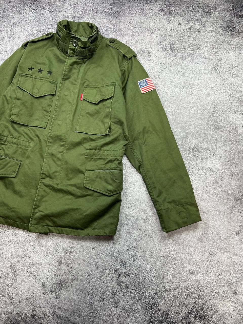 Stussy Vintage Stussy Troops Military M65 Y2K Canvas Jacket Size US M / EU 48-50 / 2 - 3 Thumbnail
