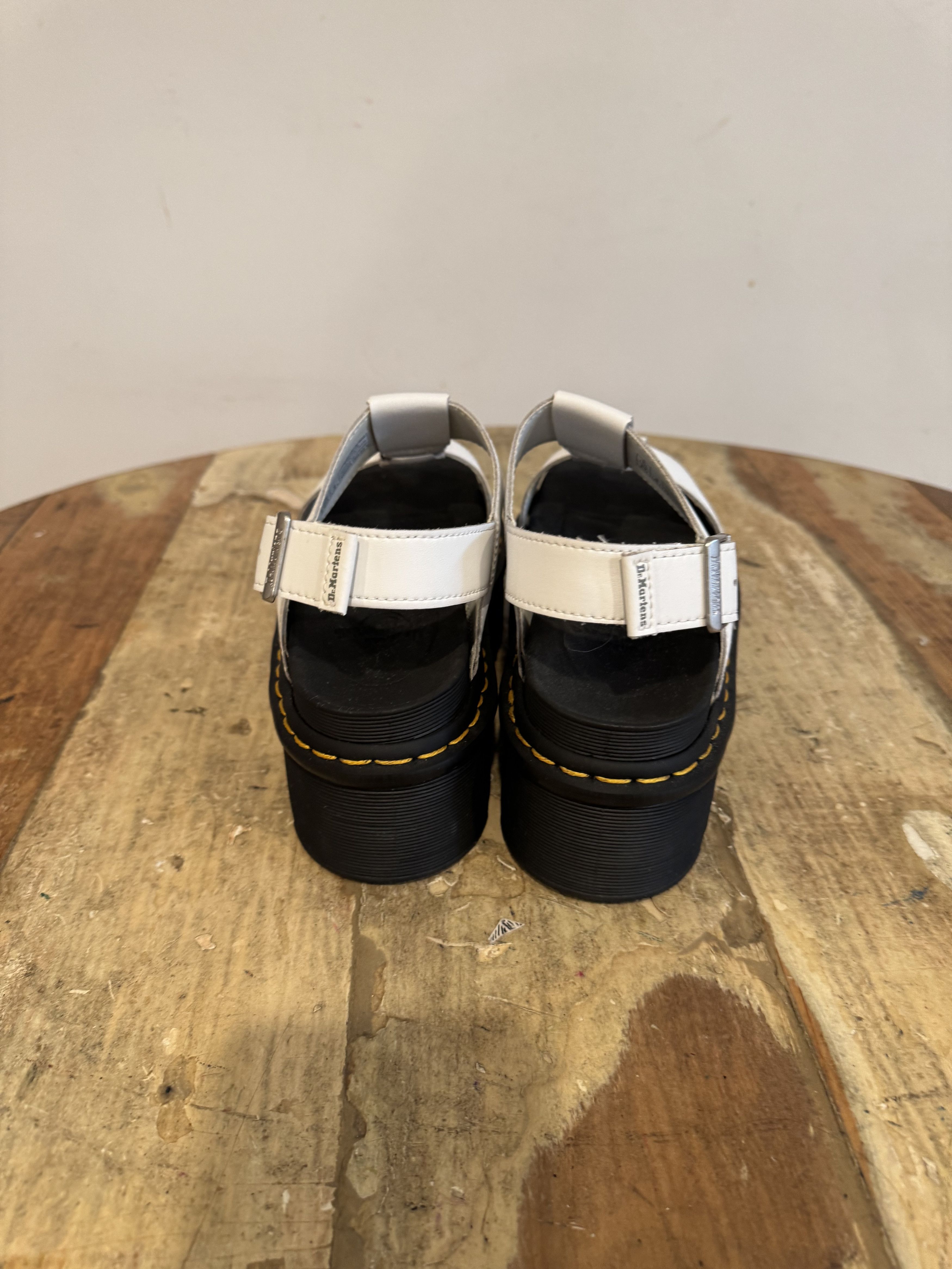 Dr. Martens Dr. Martens leather platform sandals Size US 8 / IT 38 - 4 Thumbnail