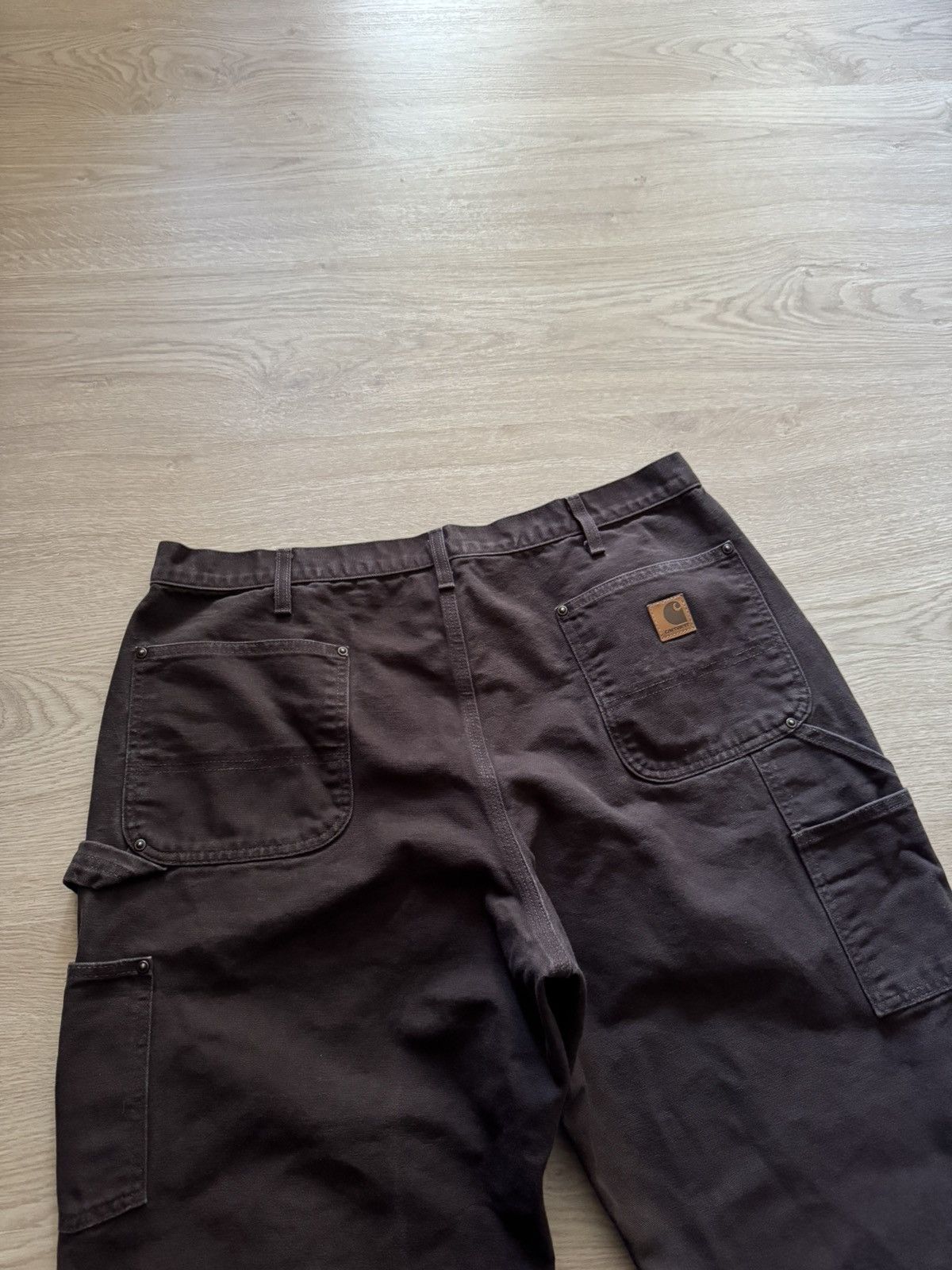 Carhartt Vintage Carhartt Double Knee Brown USA Loose Fit Work Pants Size US 38 / EU 54 - 5 Thumbnail