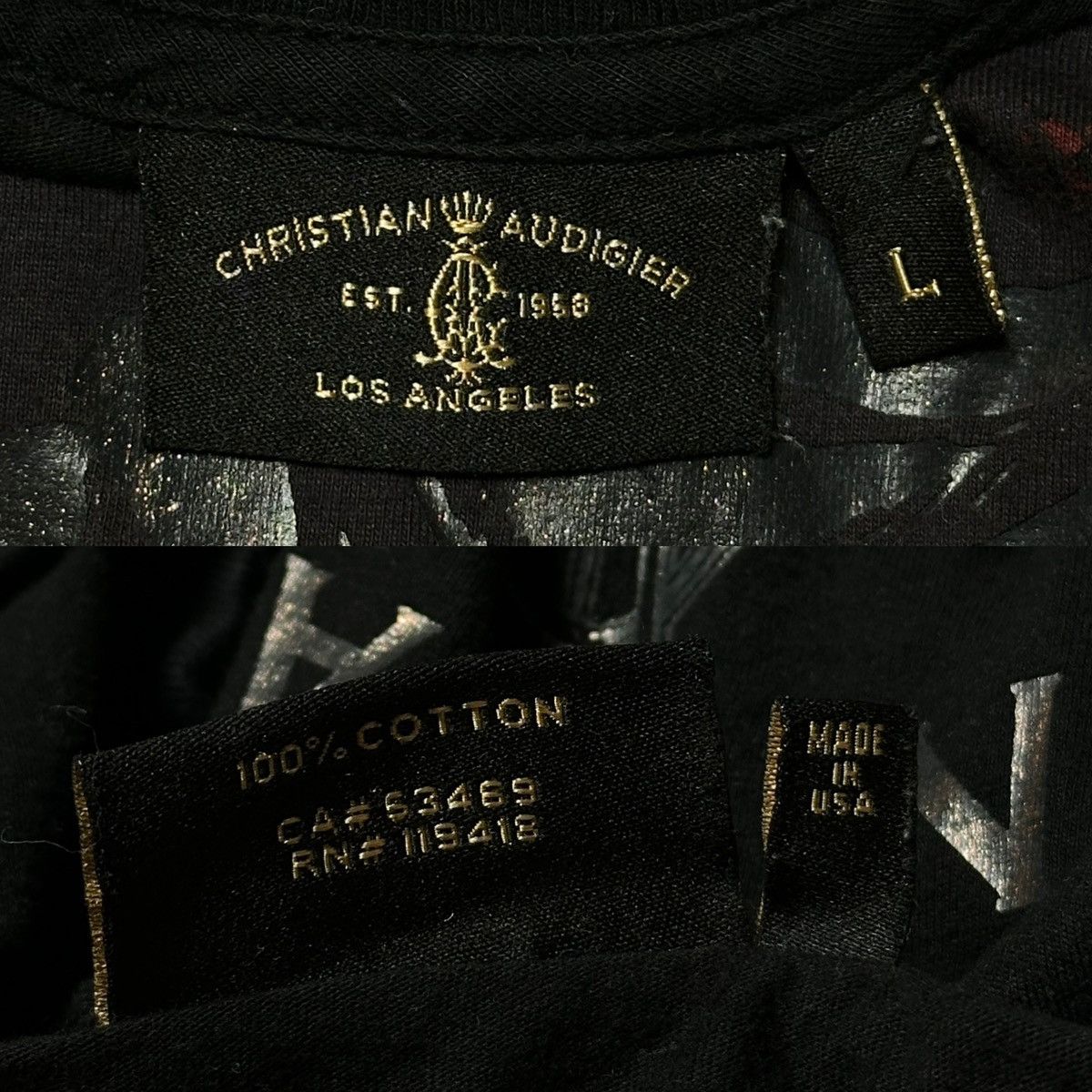 Christian Audigier Vintage Christian Audigier Ed Hardy Tee Size US L / EU 52-54 / 3 - 14 Thumbnail