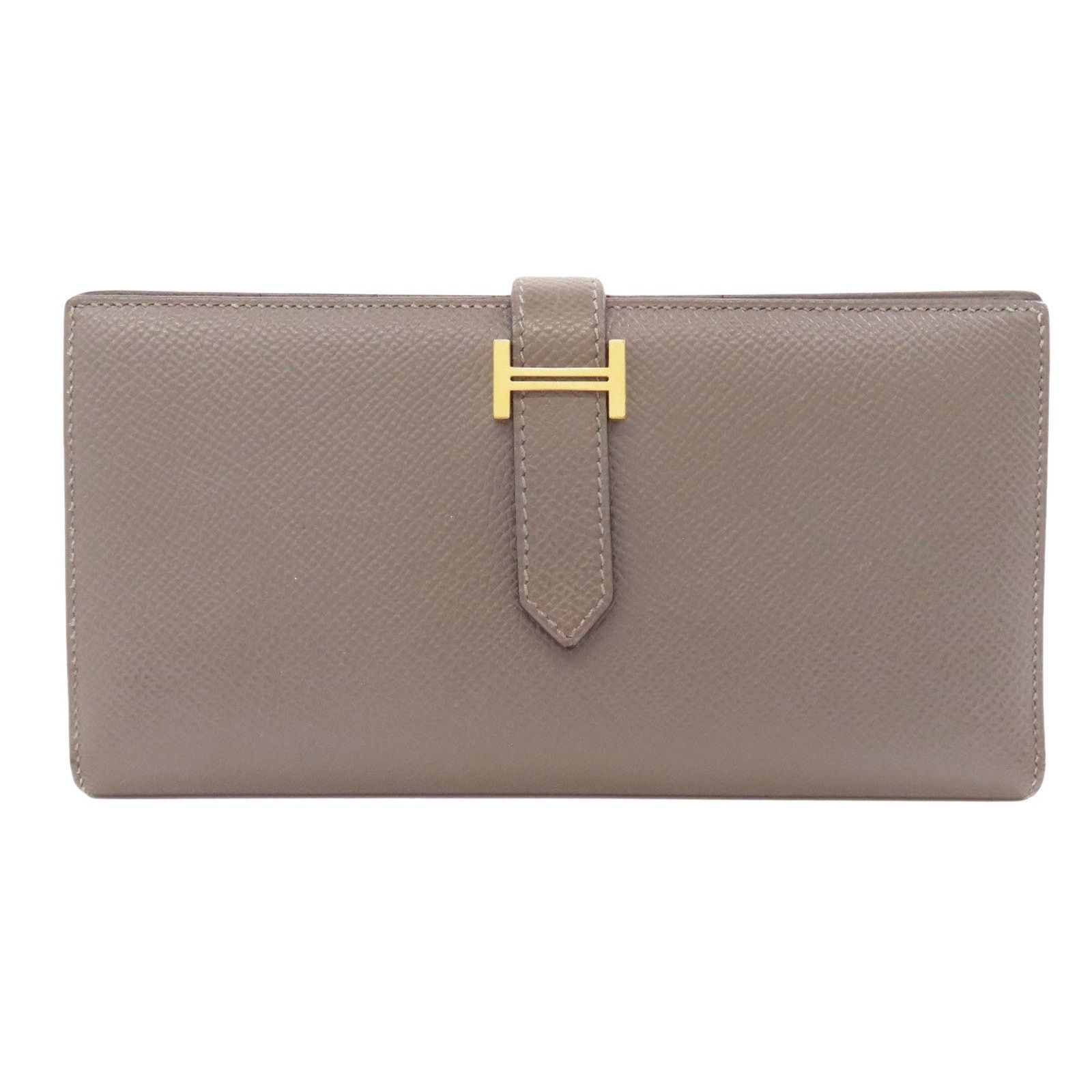 Hermès Brown Leather Béarn