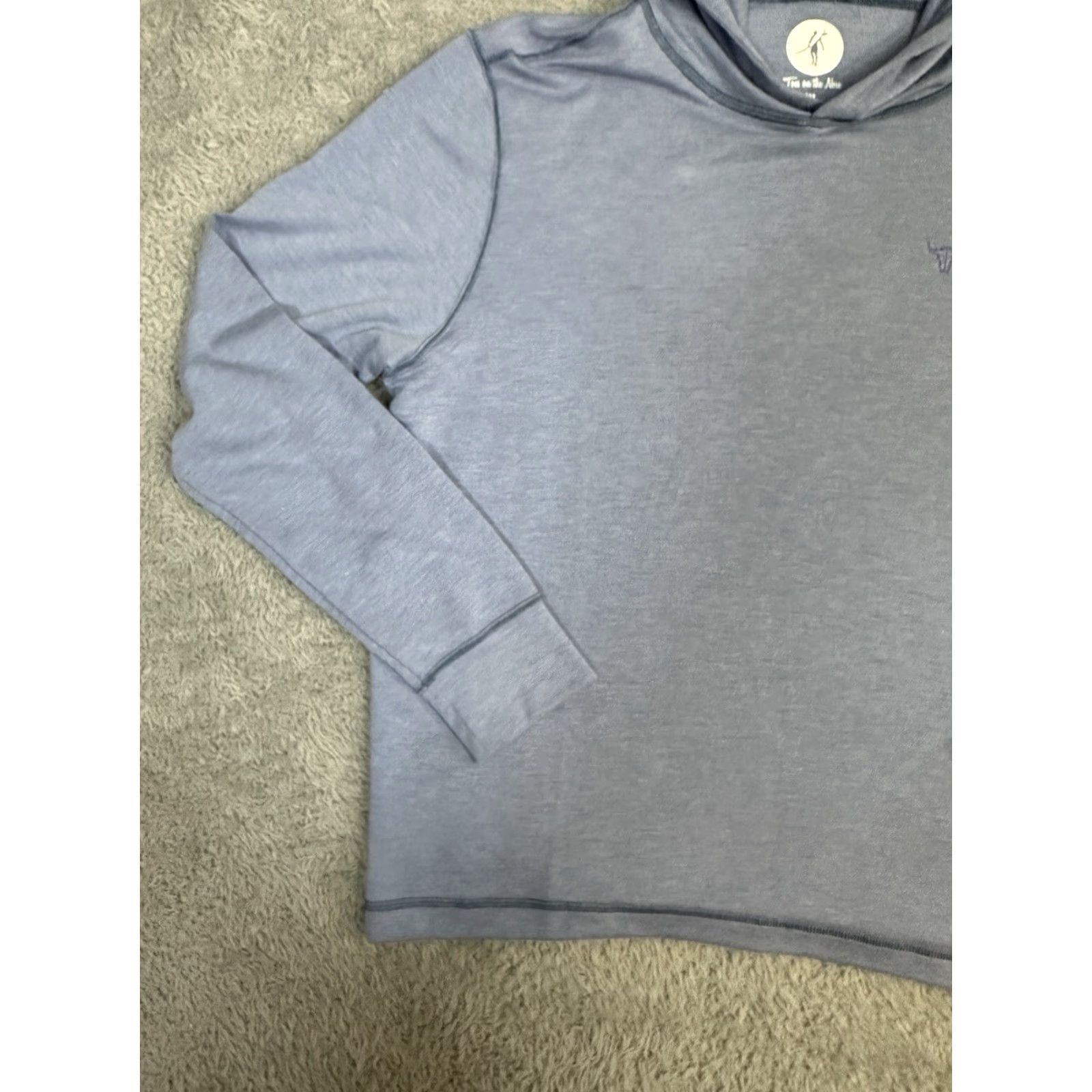 Vintage Toes On The Nose Woman’s Shirt Schooner Hoodie XL Sea Silk Surf Core Beach Sea Silk Surf Womens XL Blue Pullover Shirt Hoodie Beachwear Casual Size XL / US 12-14 / IT 48-50 - 5 Thumbnail