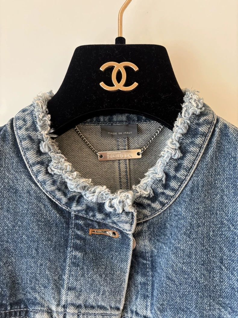 Alexander McQueen Alexander McQUEEN Denim jacket 2504-Nextarrow Size XS / US 0-2 / IT 36-38 - 3 Thumbnail