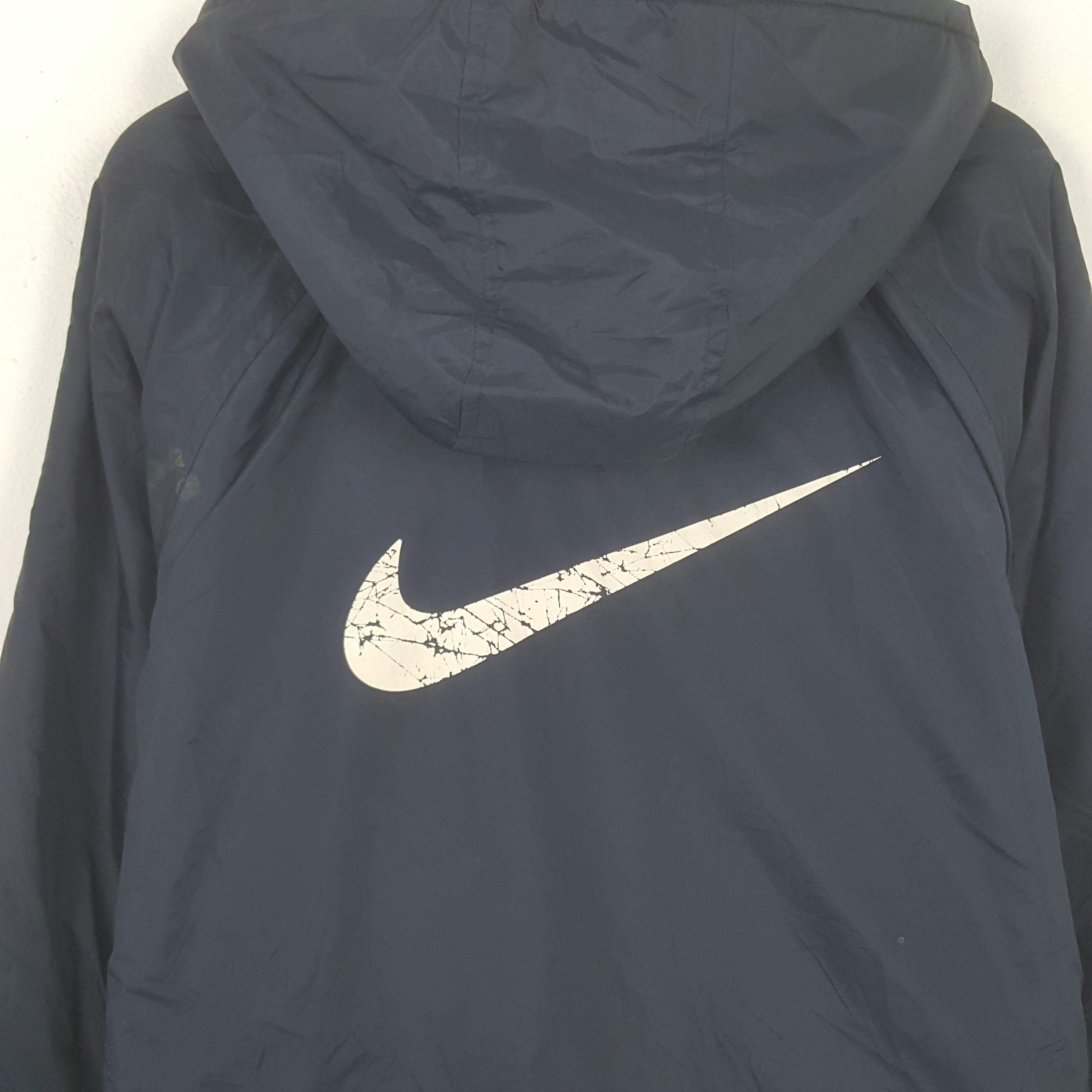 Nike Vintage Nike Swoosh Sherpa Inside Long Jacket Hoodie Size US XL / EU 56 / 4 - 2 Thumbnail