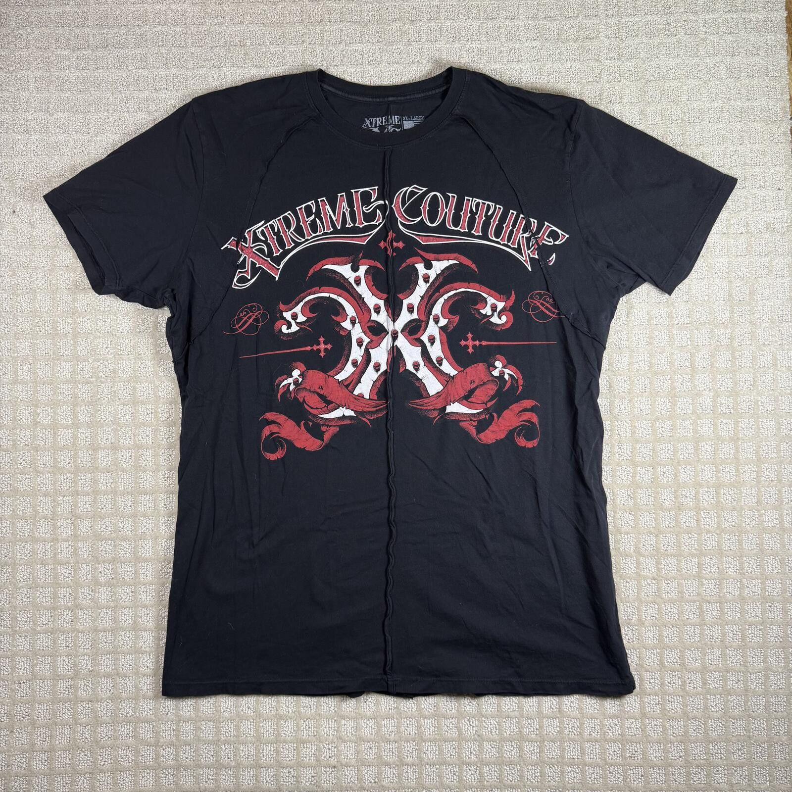 Other Y2K Xtreme Couture Skull T Shirt Size 2XL Size US XXL / EU 58 / 5 - 1 Thumbnail
