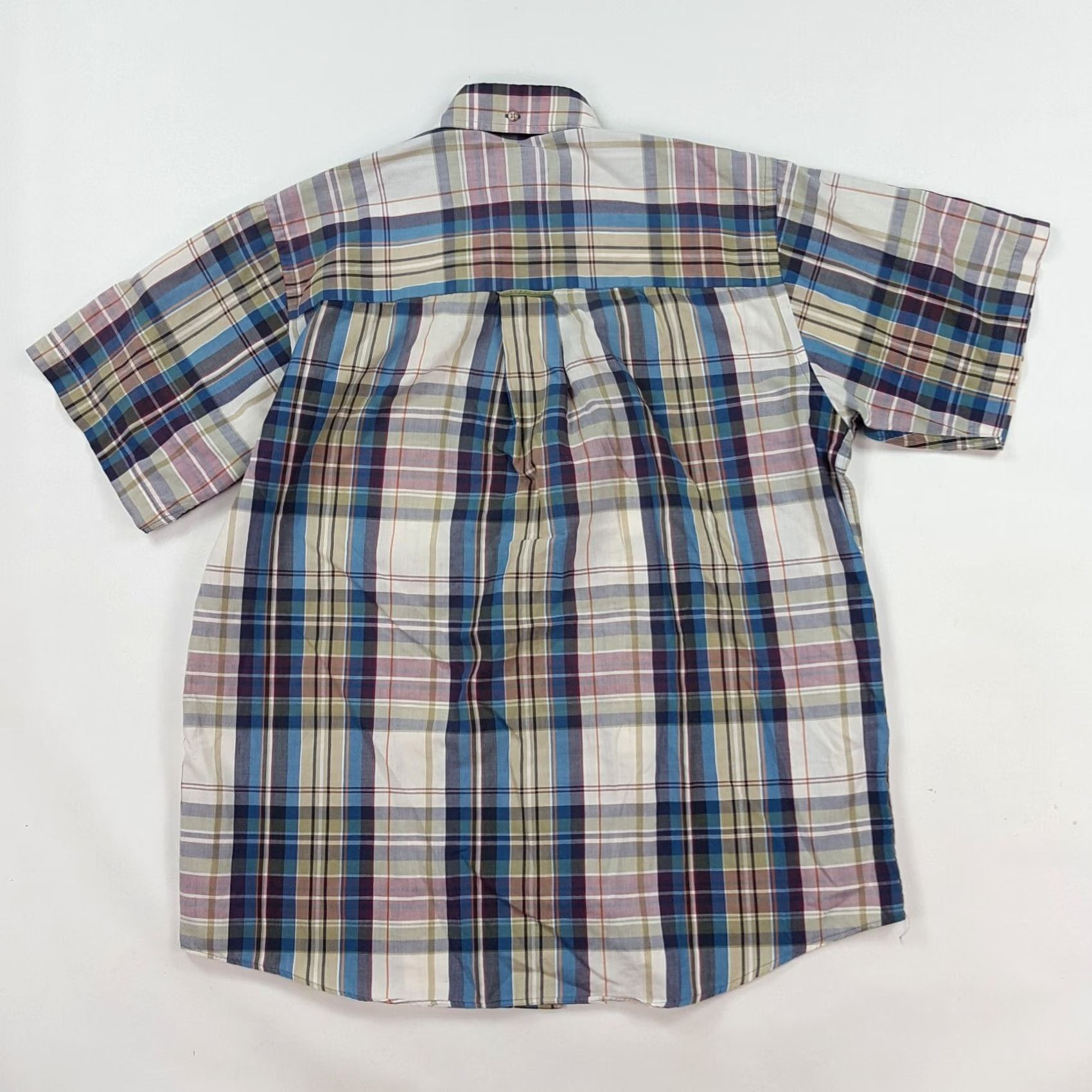 Gant VINTAGE GANT Plaid Collared Men's Size L Button-Up Shirt Short Sleeve Western Cowboy Size US L / EU 52-54 / 3 - 6 Thumbnail