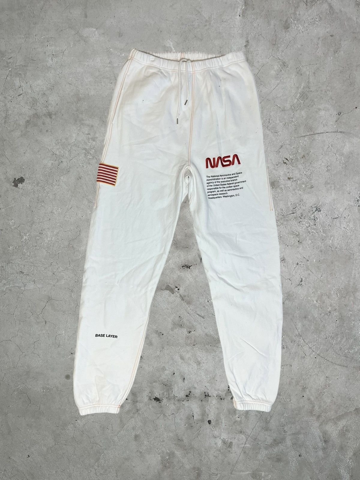Heron Preston Heron Preston NASA Sweatpants Size US 34 / EU 50 - 1 Thumbnail