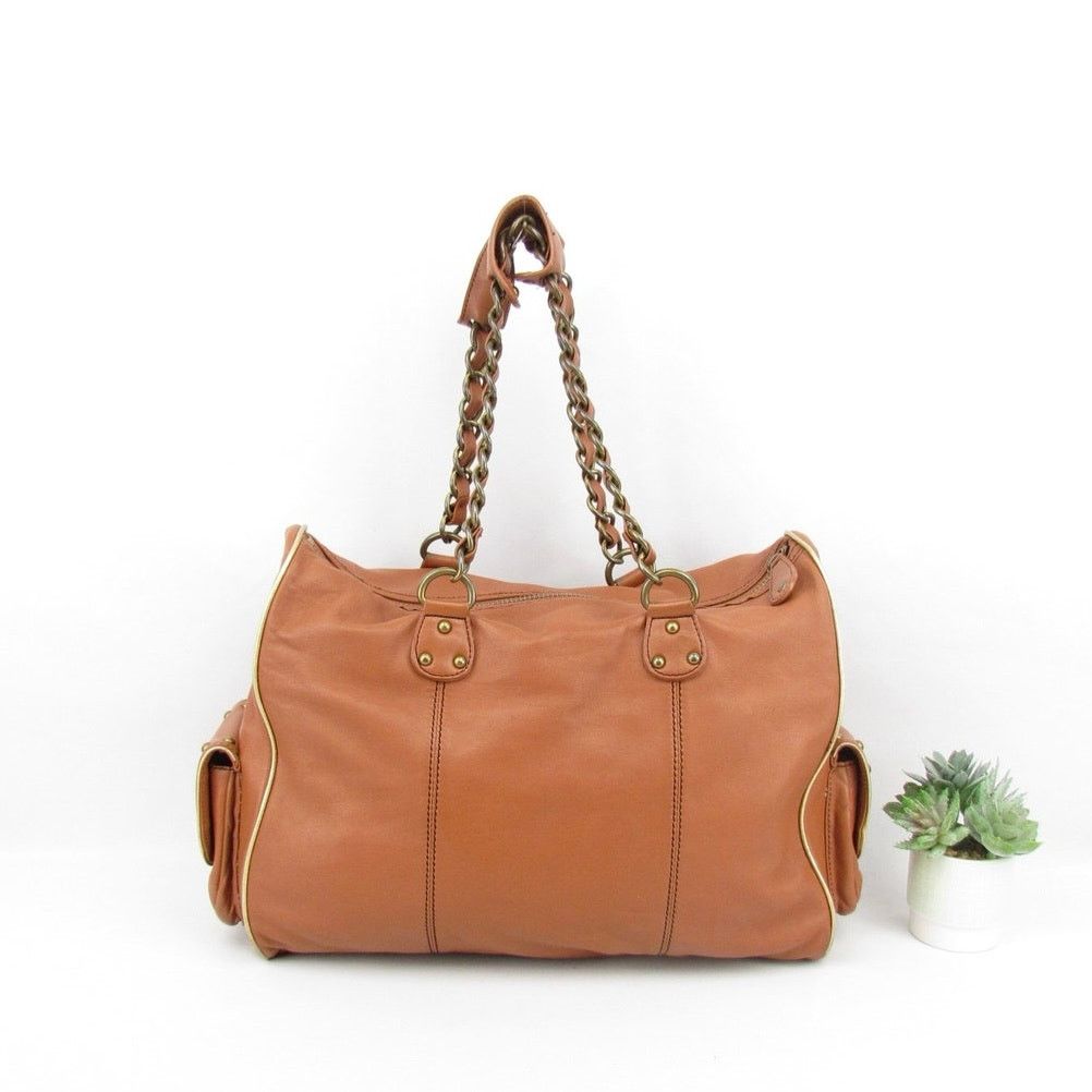 Betsey Johnson Rare Betsey Johnson Brown Leather Rocking Cherry Bag Size ONE SIZE - 2 Thumbnail