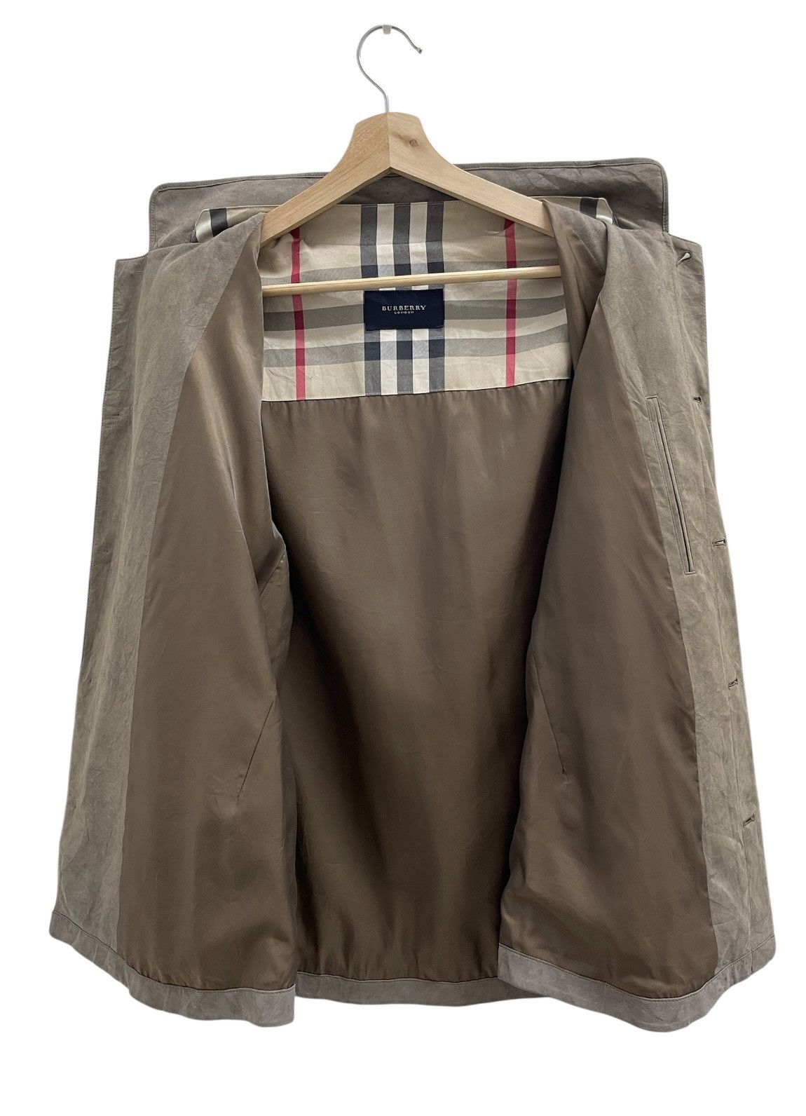 Burberry Burberry Suede Leather Jacket Size US M / EU 48-50 / 2 - 12 Thumbnail