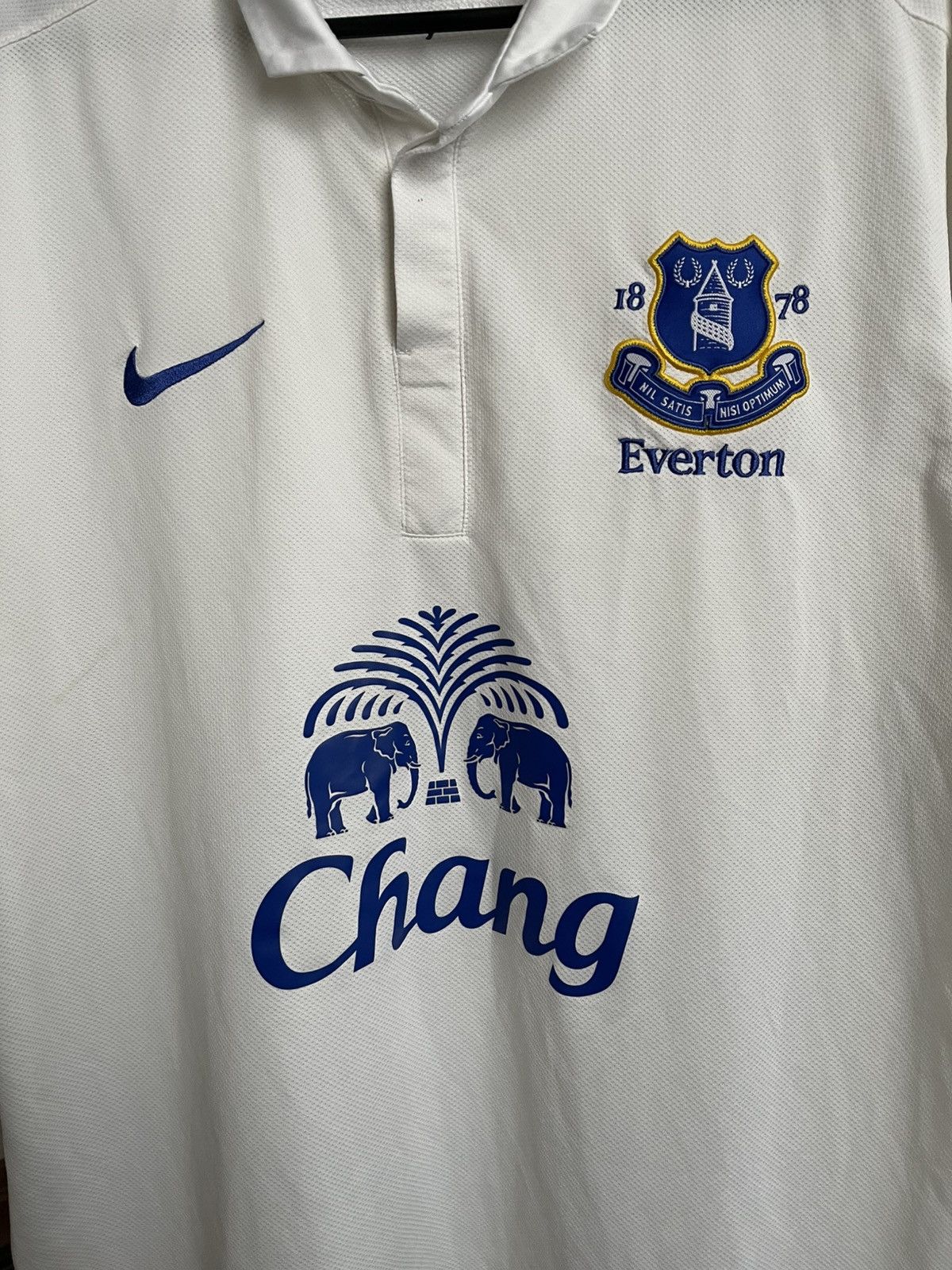 Nike 2012/2013 Nike Everton Soccer Jersey T-Shirt Tee Size US L / EU 52-54 / 3 - 6 Thumbnail