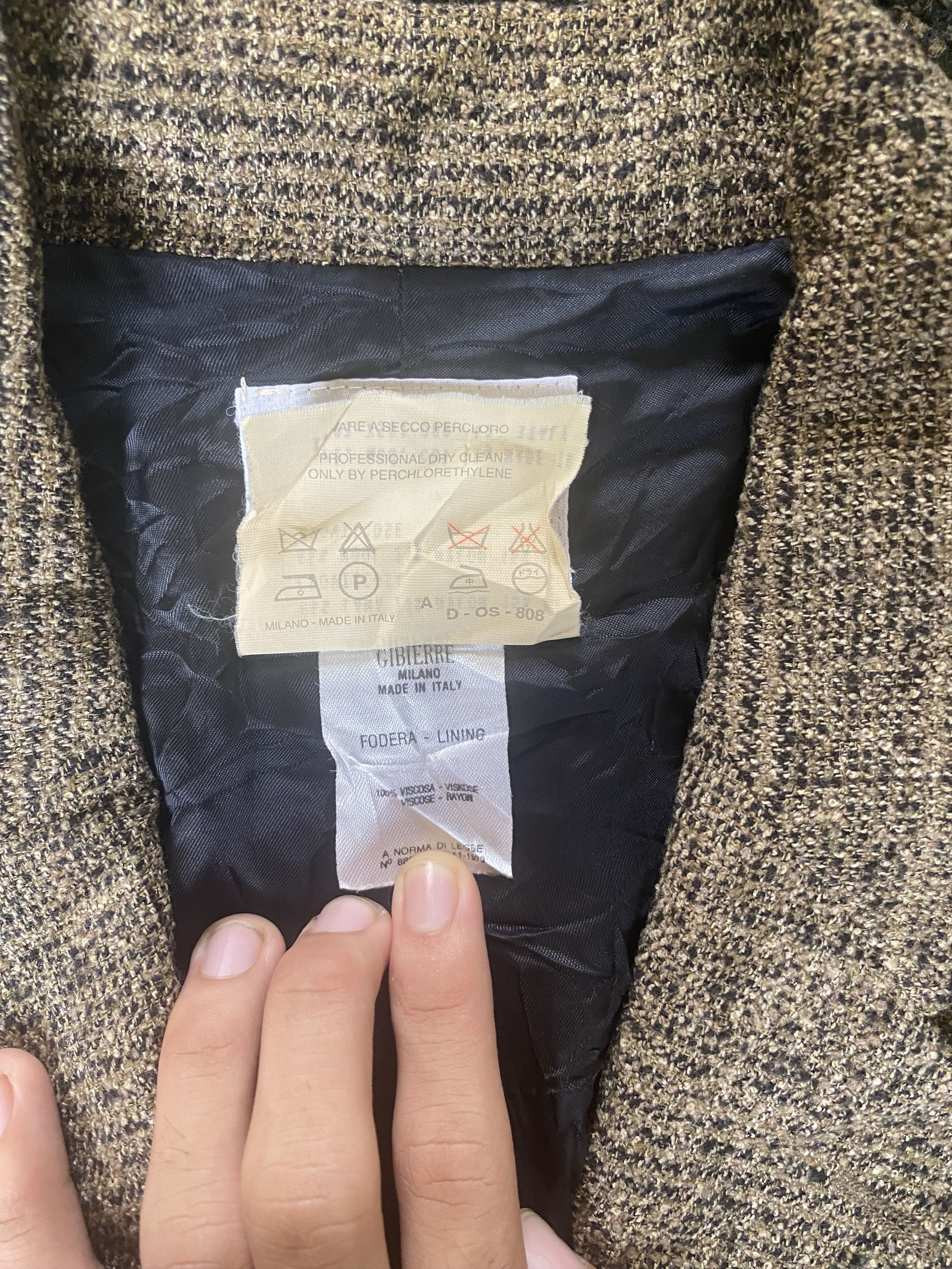 Designer Gibbierre Donna wool jacket Size US S / EU 44-46 / 1 - 6 Thumbnail