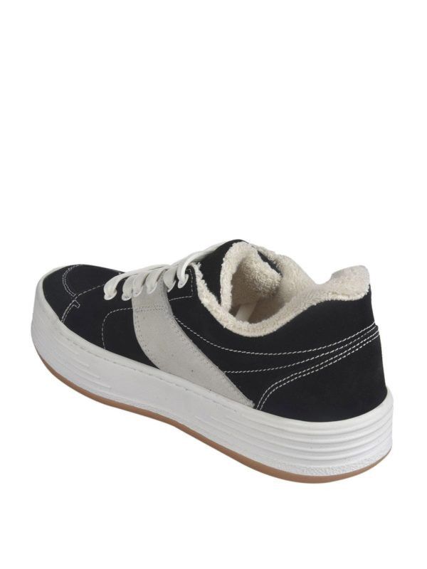 Palm Angels o1y0325 Logo Low-Top Sneakers in Black/Grey Size US 10 / EU 43 - 3 Thumbnail