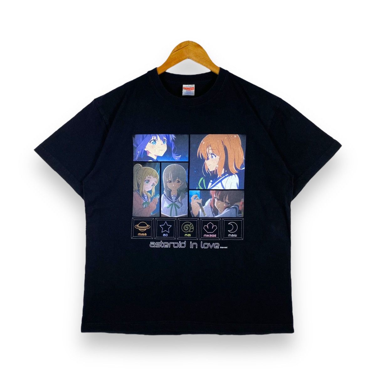 Anime × Japanese Brand ASTEROID IN LOVE Japanese Anime Manga Tee Size US L / EU 52-54 / 3 - 1 Thumbnail
