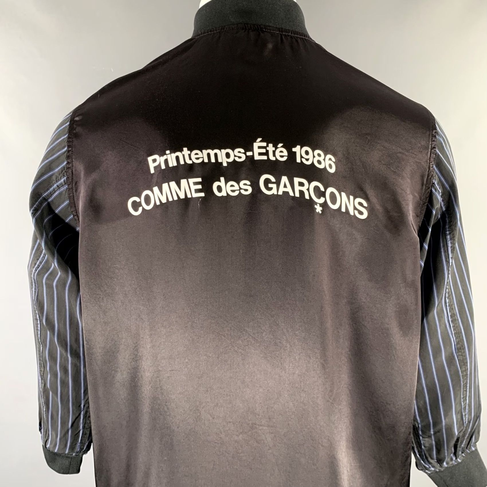 Comme des Garcons Girl COMME des GARCONS Size S Black Cupro Buttoned Coat Mens Size US S / EU 44-46 / 1 - 2 Thumbnail