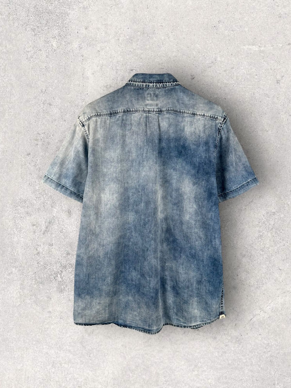 Lee Vintage Y2k Lee Denim Shirt Western Size US XL / EU 56 / 4 - 2 Thumbnail