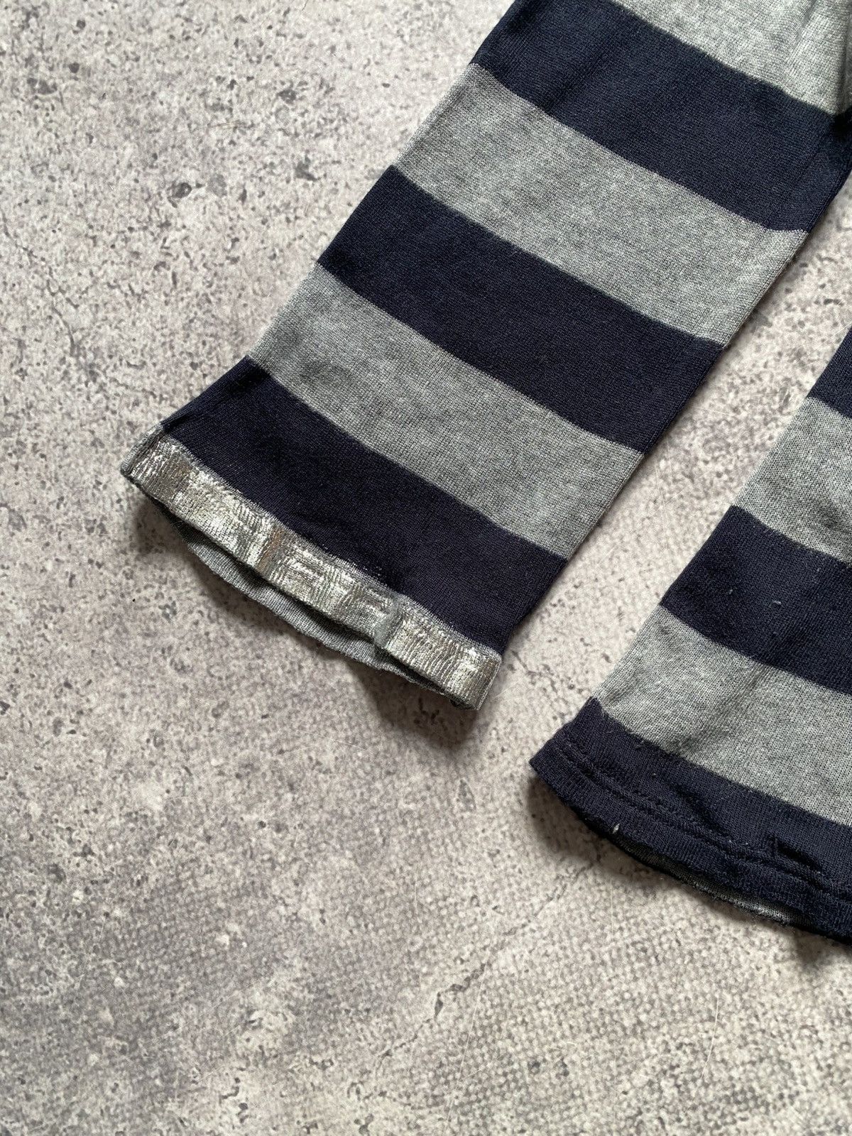Zadig & Voltaire Zadig & Voltaire Long Sleeve Xs Stripe Modal Avant Garde Size XS / US 0-2 / IT 36-38 - 12 Thumbnail