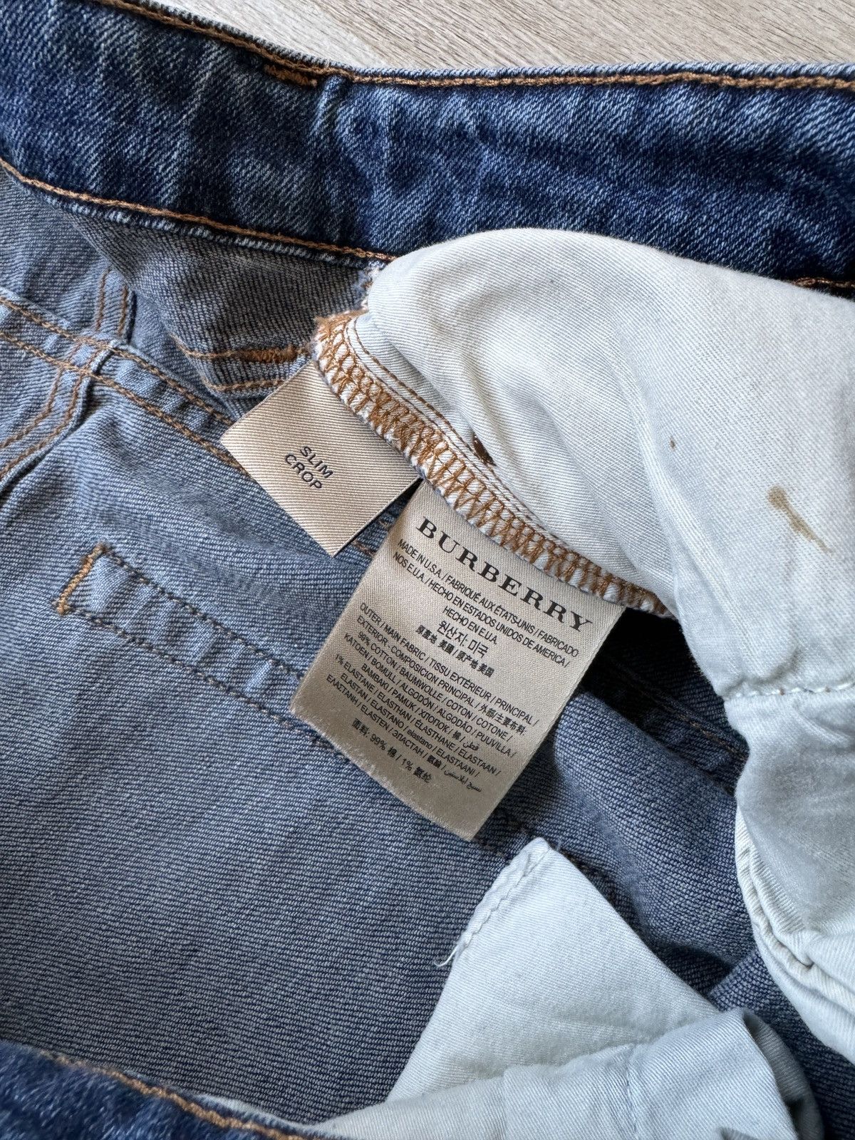 Burberry Burberry London big logo slim fit jeans (28) Size US 28 / EU 44 - 7 Thumbnail