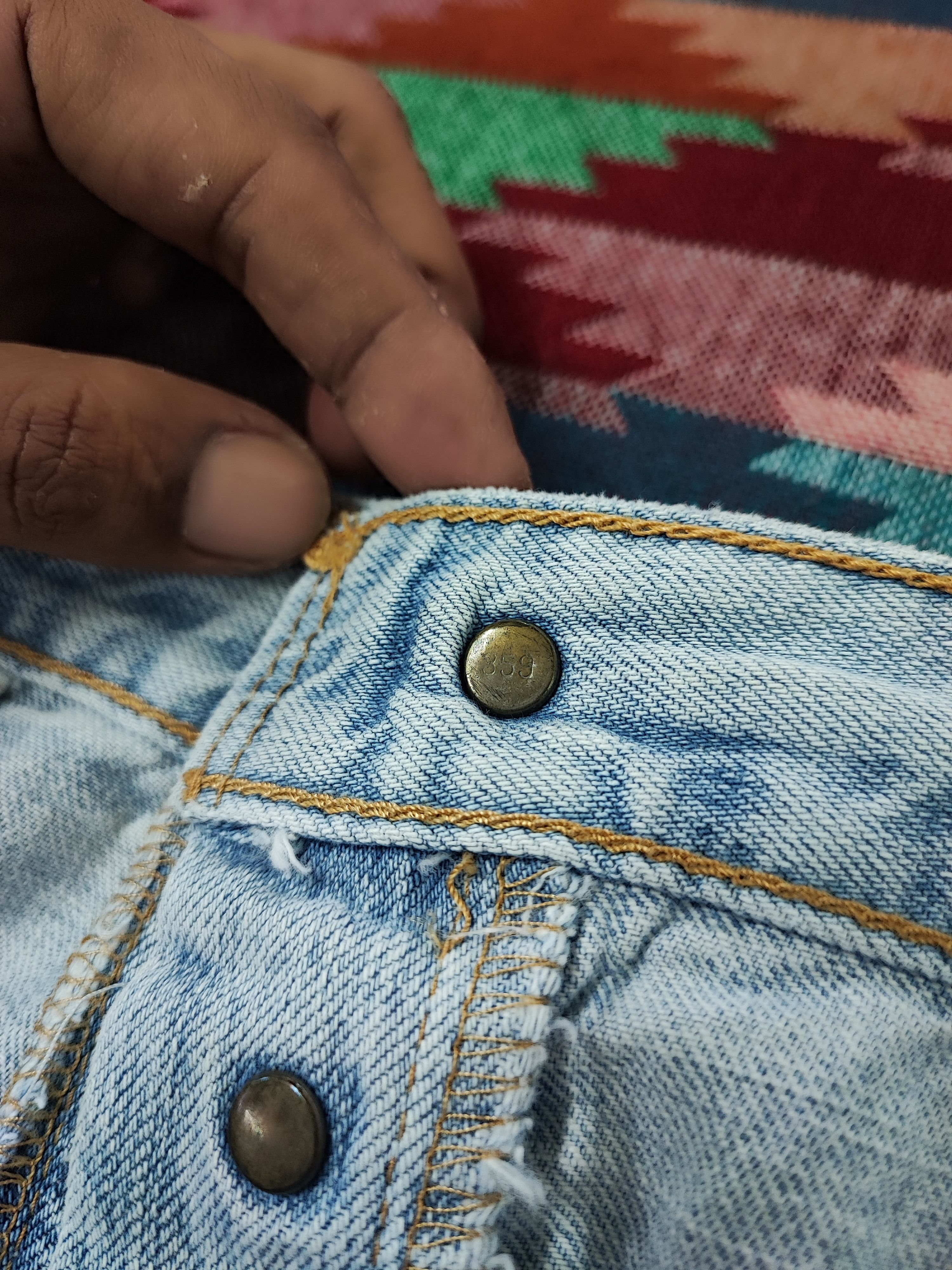 Levi's × Vintage Levis 501 Jeans Size US 36 / EU 52 - 7 Thumbnail