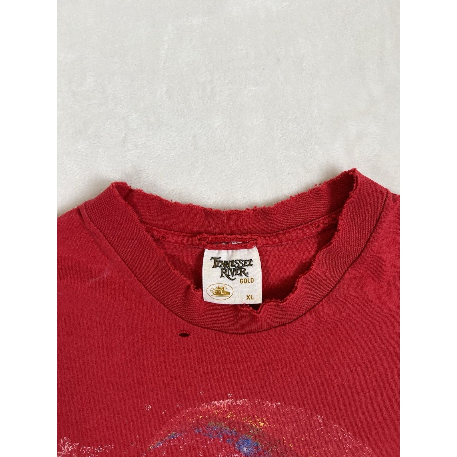 Vintage Vintage Lucky Charms Cereal Promo T-Shirt Size XL Single Sti Size US XL / EU 56 / 4 - 5 Thumbnail