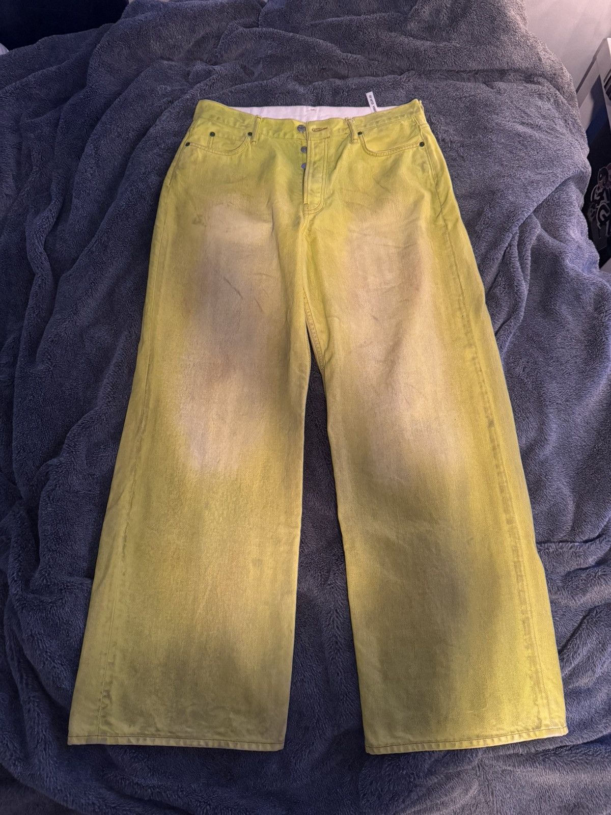 Acne Studios Yellow acne 1981 jeans Size US 35 - 1 Thumbnail