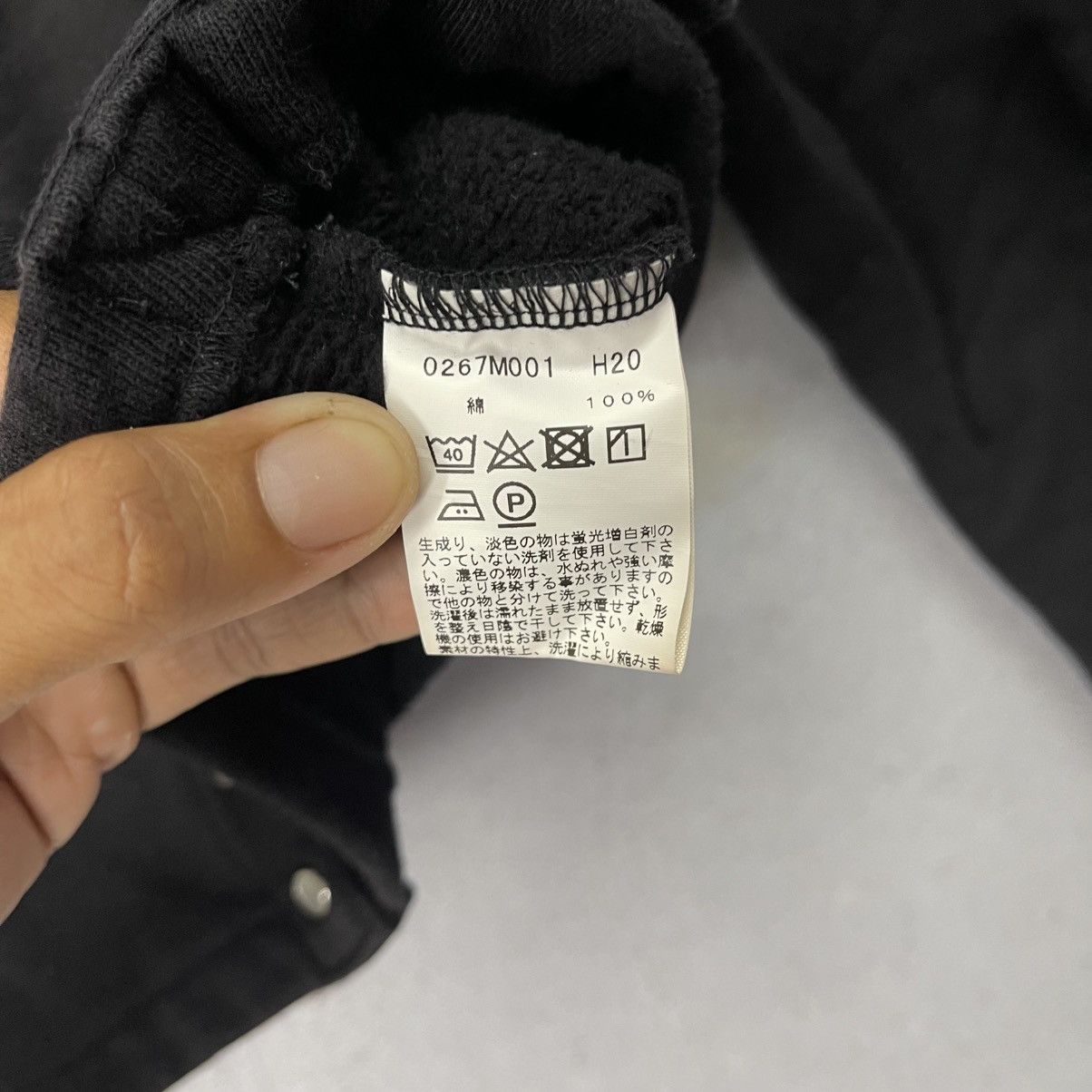 agnes b. Vintage Agnes b. Snap Button Cropped Cardigan Jacket Black Size M / US 6-8 / IT 42-44 - 10 Thumbnail