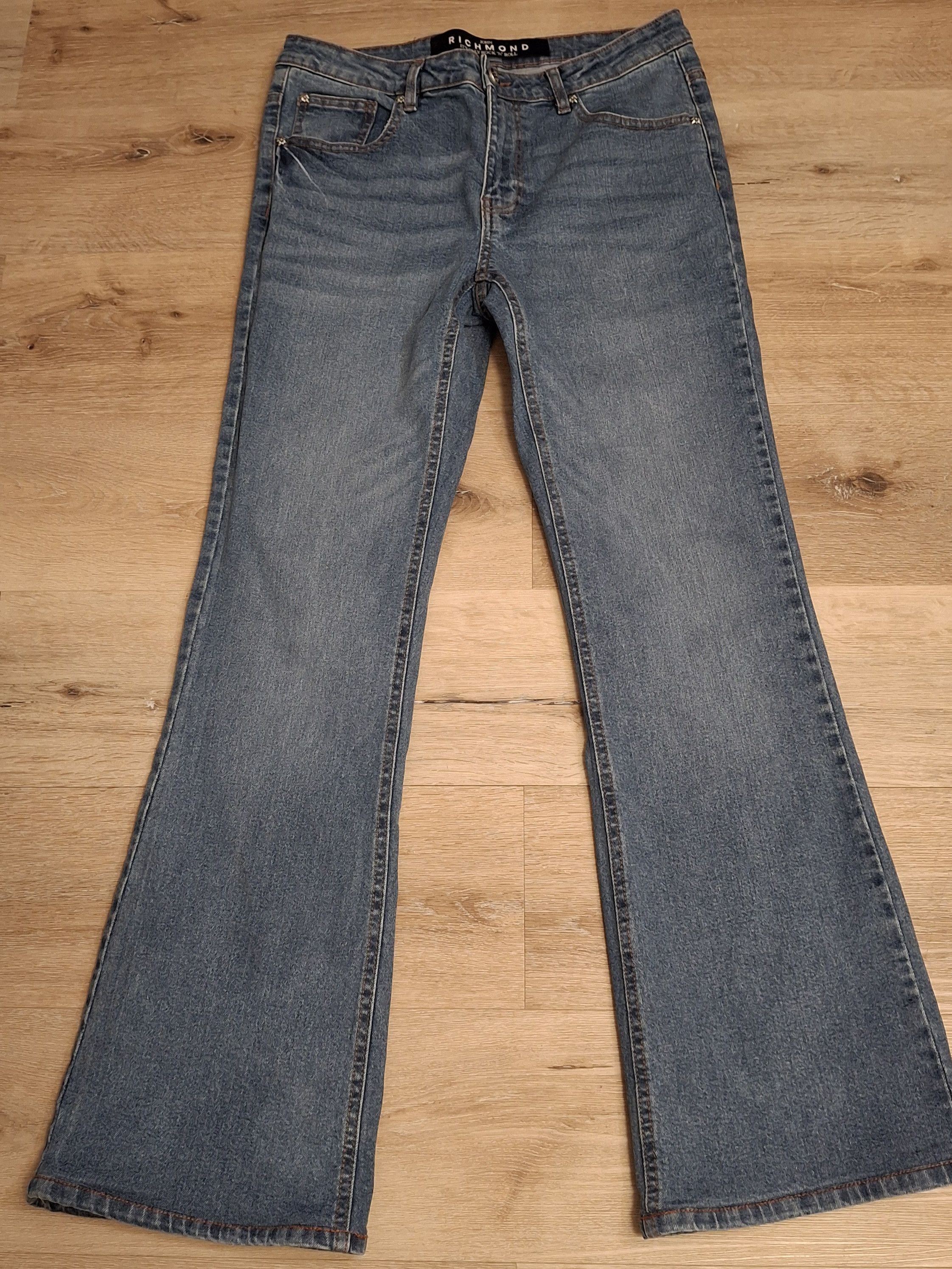John Richmond ​John Richmond Flare Jeans 32 - Original Hem Size 32" / US 10 / IT 46 - 1 Thumbnail