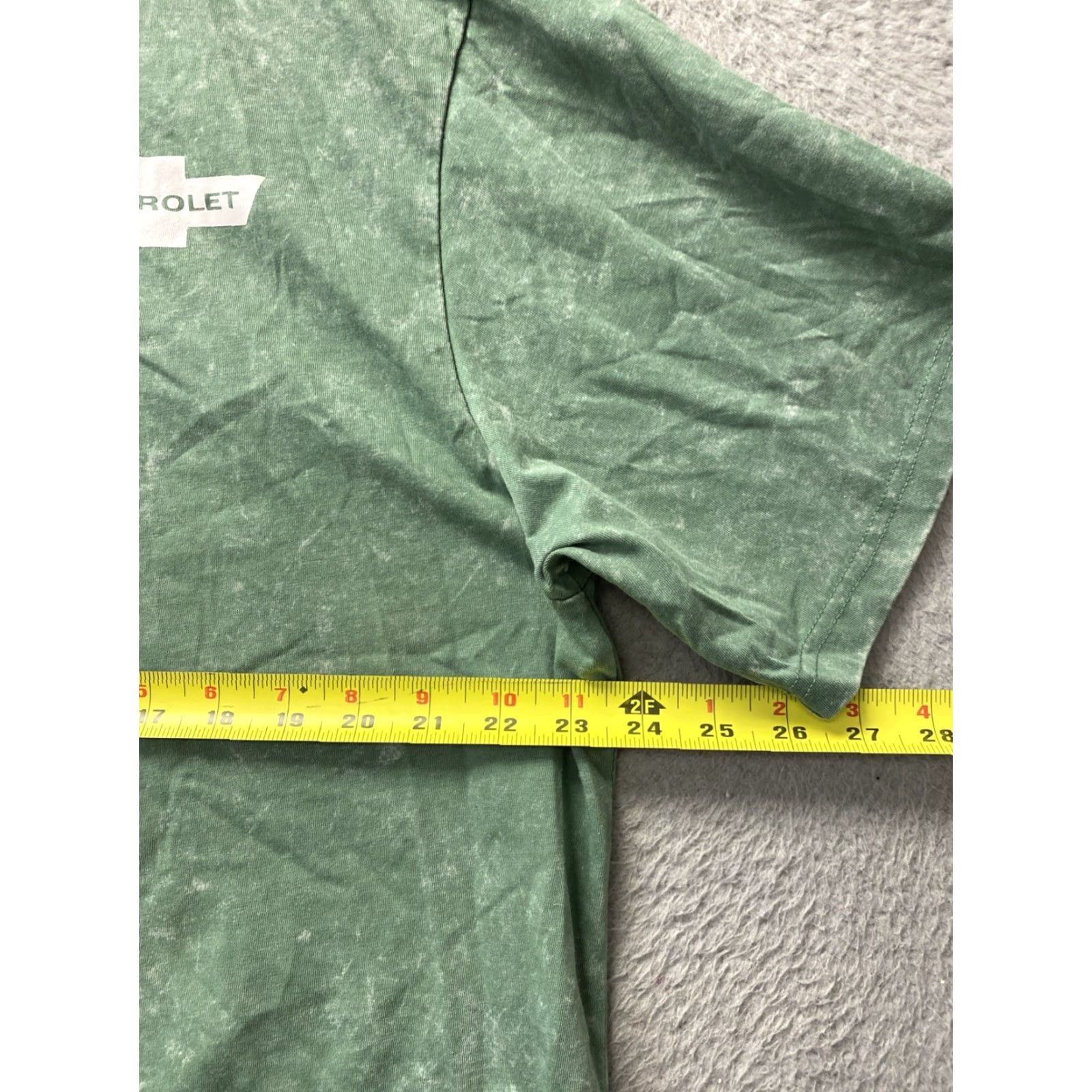 Vintage VINTAGE Chemistry Men's T-shirt L Green Graphic Tee Chevrolet Splash 80s Retro Size US L / EU 52-54 / 3 - 4 Thumbnail