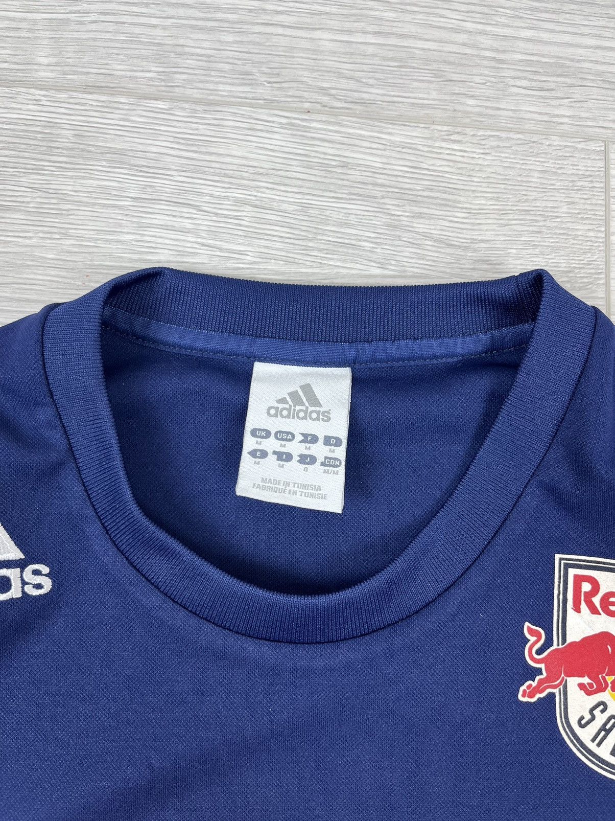 Vintage Adidas Red Bull Salzburg 2008 Away Kit Soccer Jersey Shirt Size US M / EU 48-50 / 2 - 6 Thumbnail