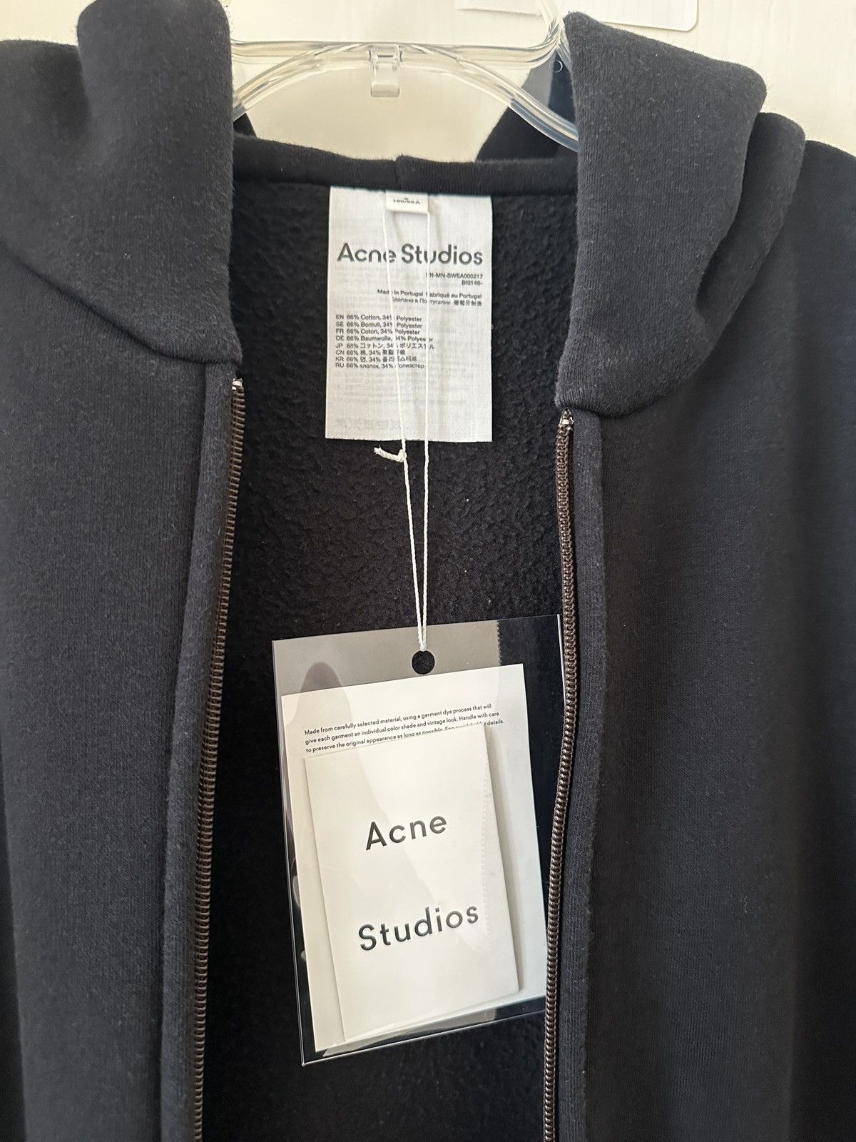 Acne Studios Acne Studios Oversized Zip Hoodie Size US S / EU 44-46 / 1 - 4 Thumbnail