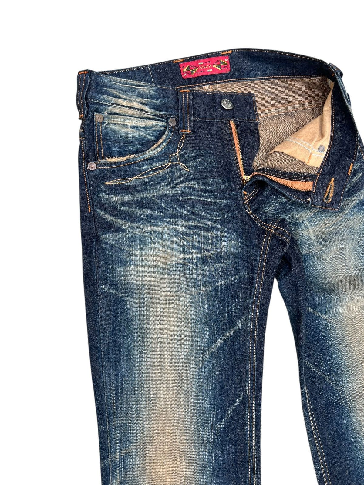 Edwin 2000s Edwin 421XVS Mud Wash Denim Bootcut Jeans Size US 29 - 8 Thumbnail