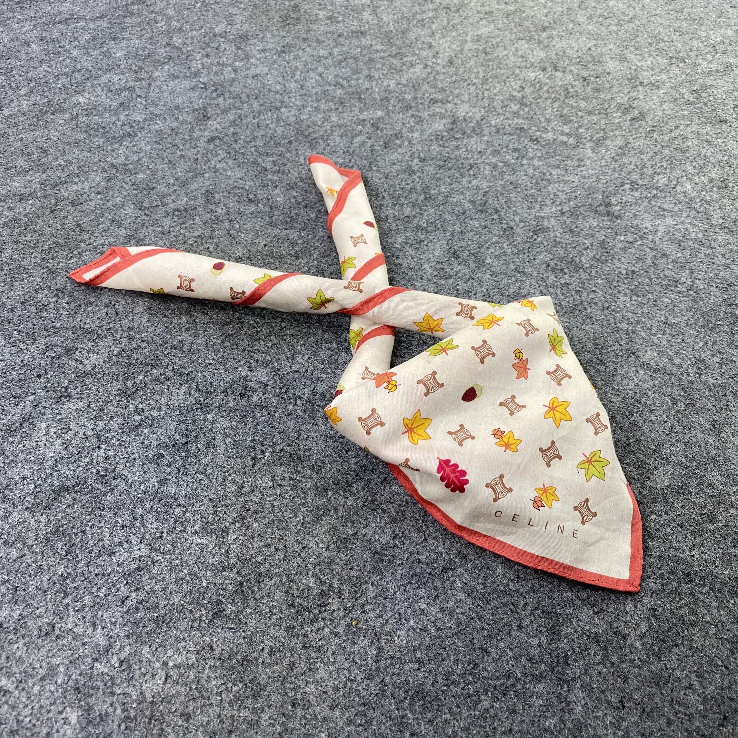 Celine Celine Handkerchief / Bandana / Neckerchief-B2296 Size ONE SIZE - 1 Thumbnail