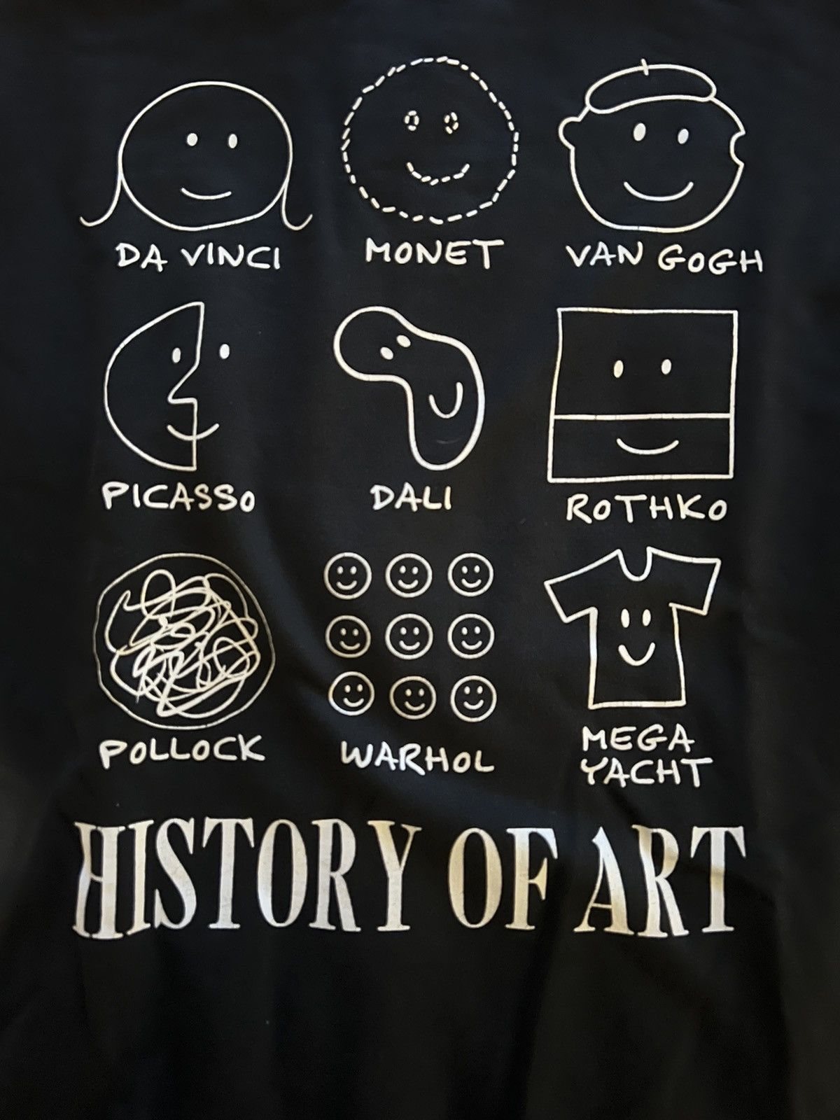 Mega Yacht Mega Yacht RARE History of Art Crewneck Sweatshirt Size XL / US 12-14 / IT 48-50 - 2 Thumbnail