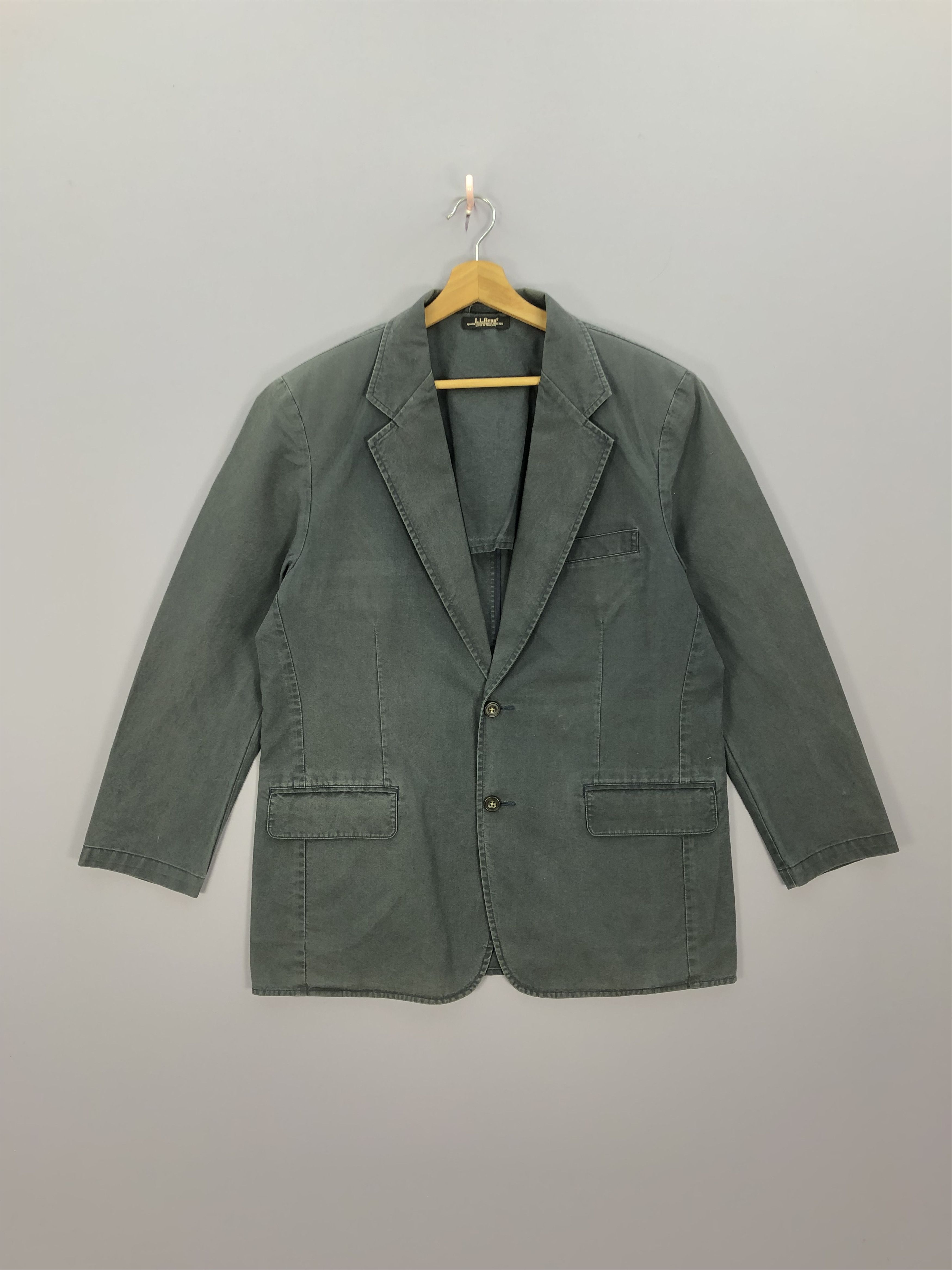 Japanese Brand × L.L. Bean × Vintage Vintage 90s LL Bean Cardigan Coat Jacket Size 42L - 2 Thumbnail